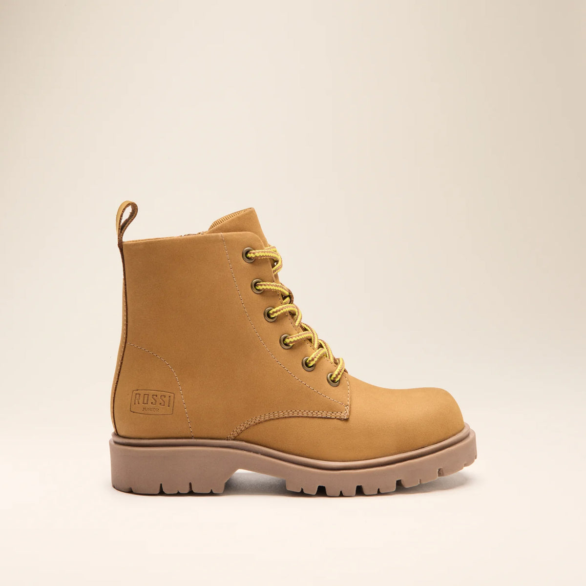 Rossi Beelu Kids Work Boot in Wheat