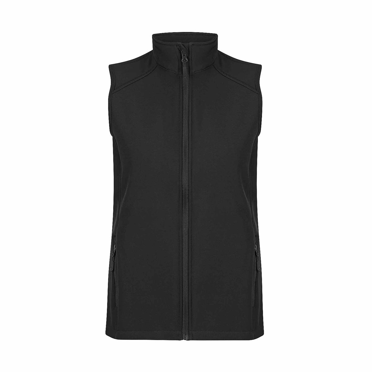 aussie pacific selwyn ladies vest in black