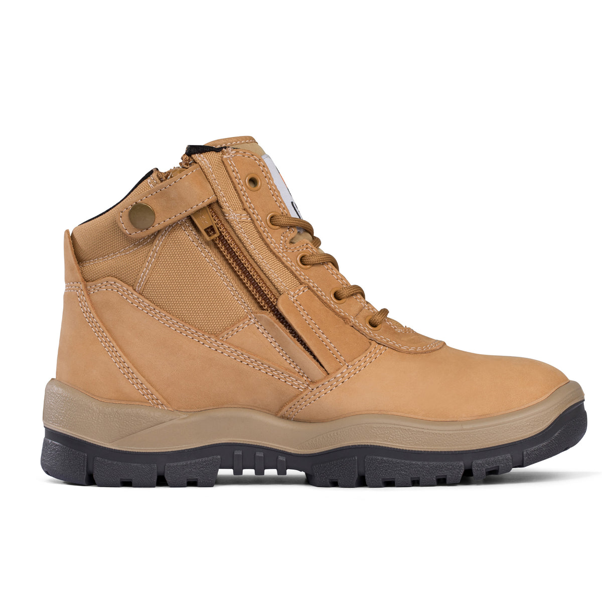 mongrel 261050 wheat zip sider boot