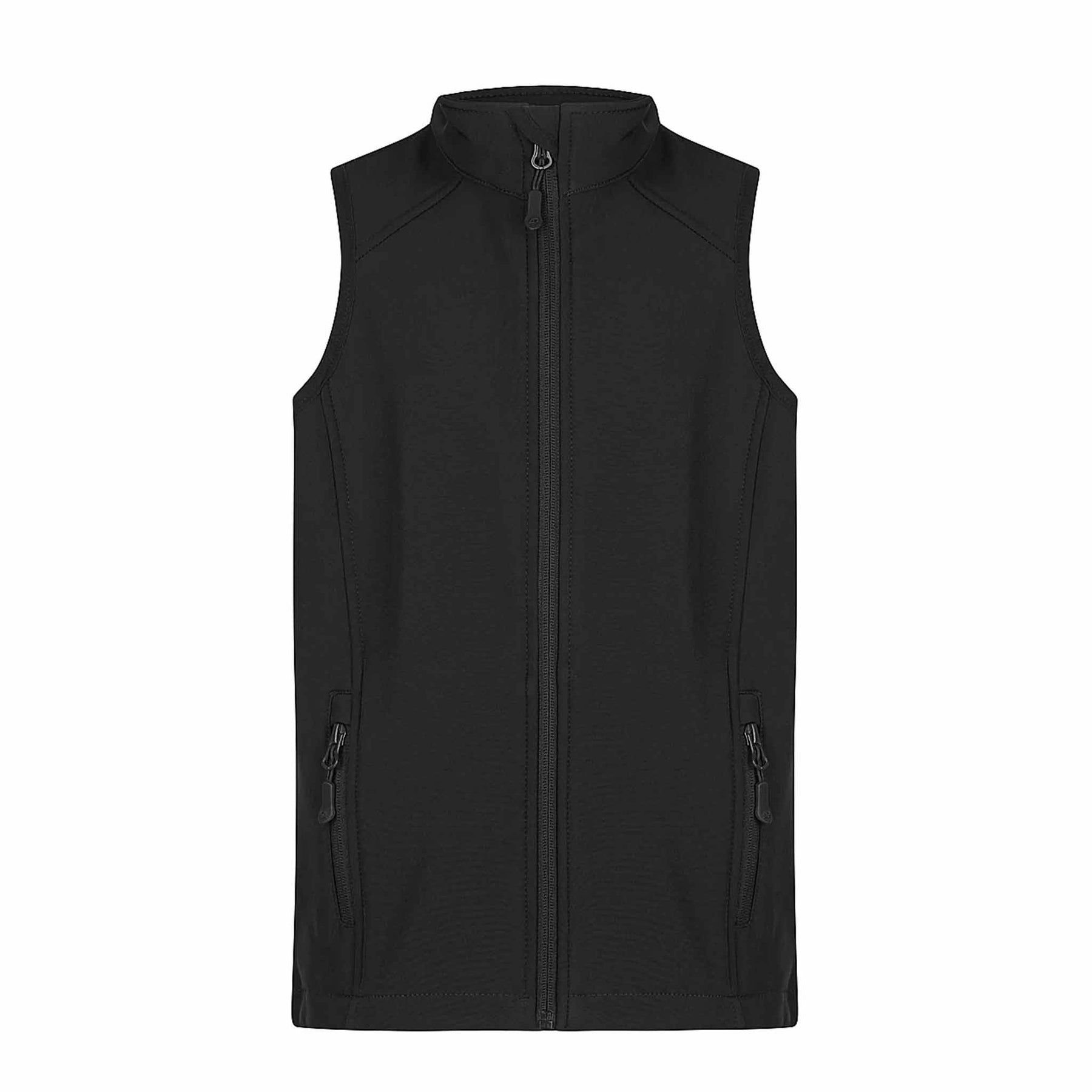 aussie pacific selwyn kids vests in black