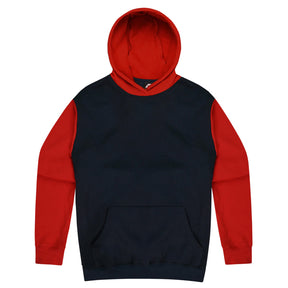 aussie pacific monash kids hoodie in navy red