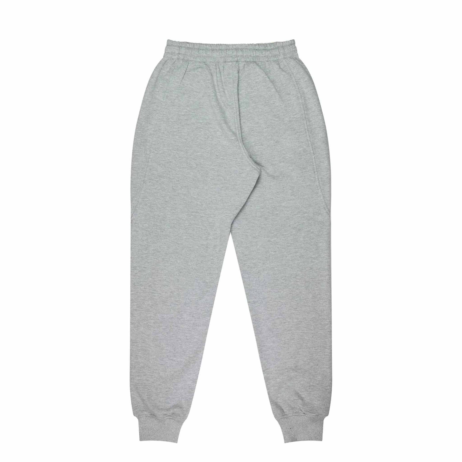 aussie pacific tapered fleece kids pants in grey marle