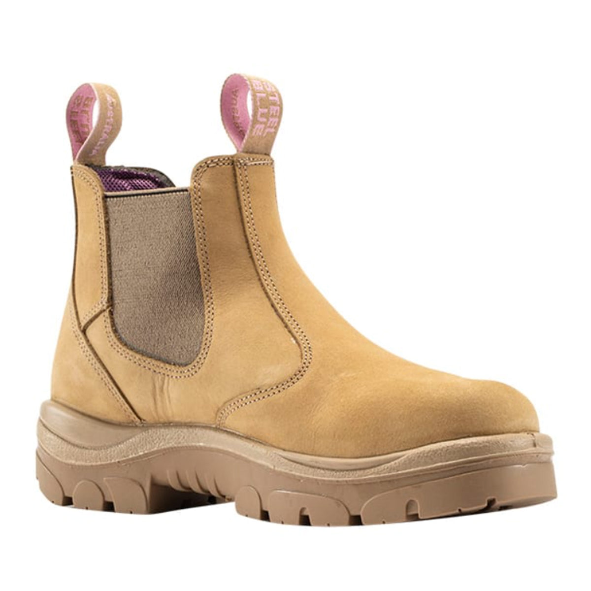 steel blue ladies hobart soft toe boot in sand