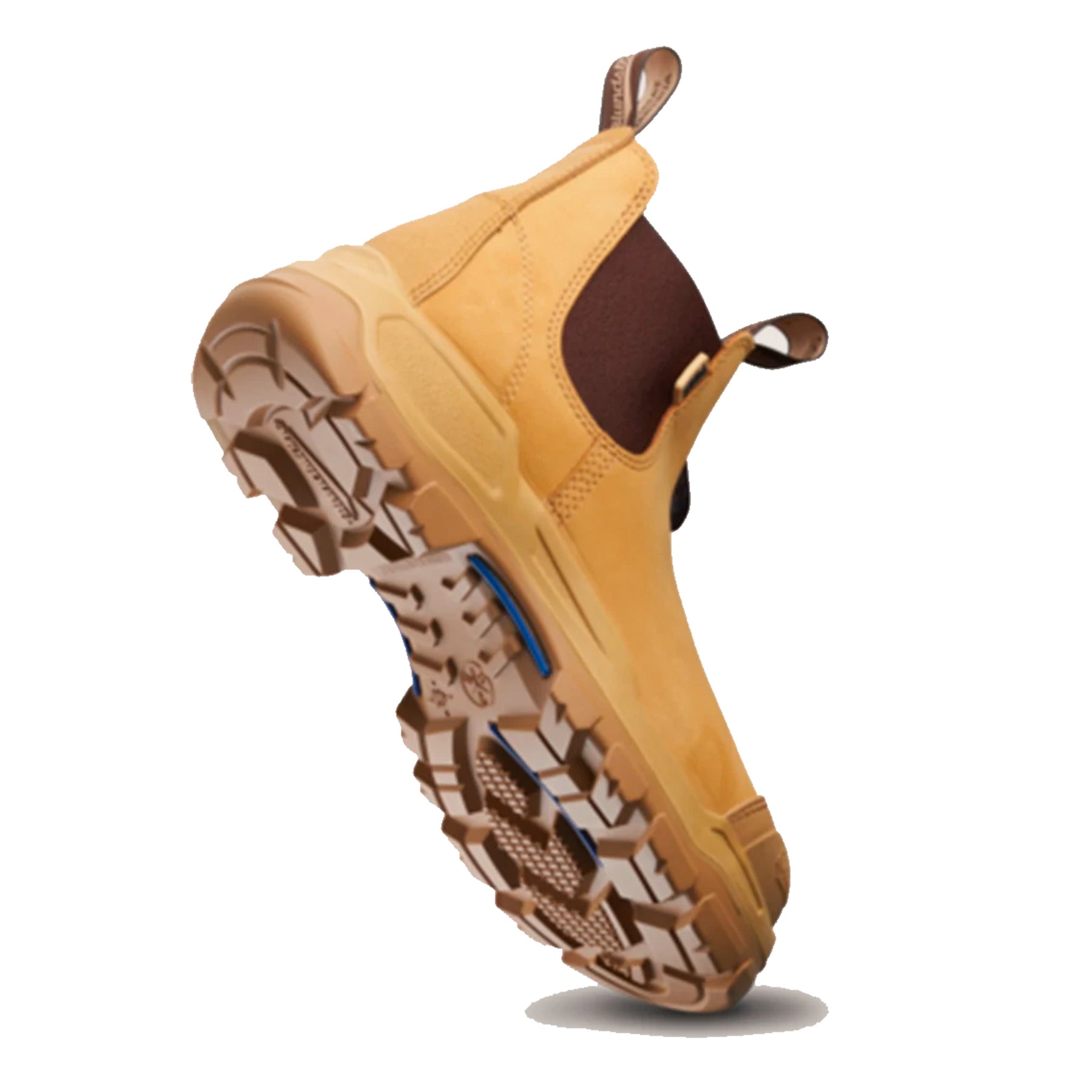 blundstone rotoflex wheat elastic side boot