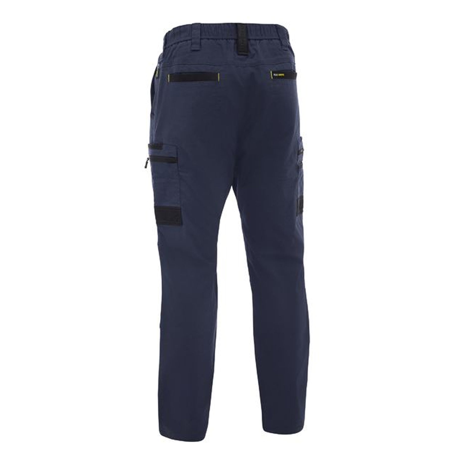 BISLEY FLX AND MOVE STRETCH CANVAS ELASTIC WAIST CARGO PANT IN NAVY