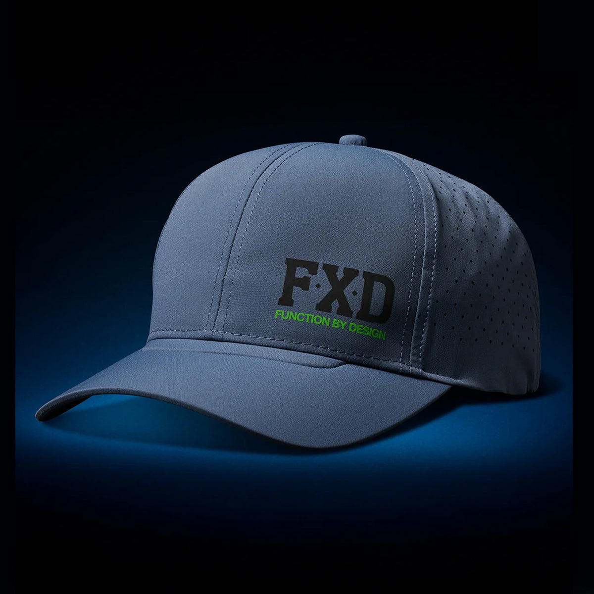fxd tech baseball caps in slate