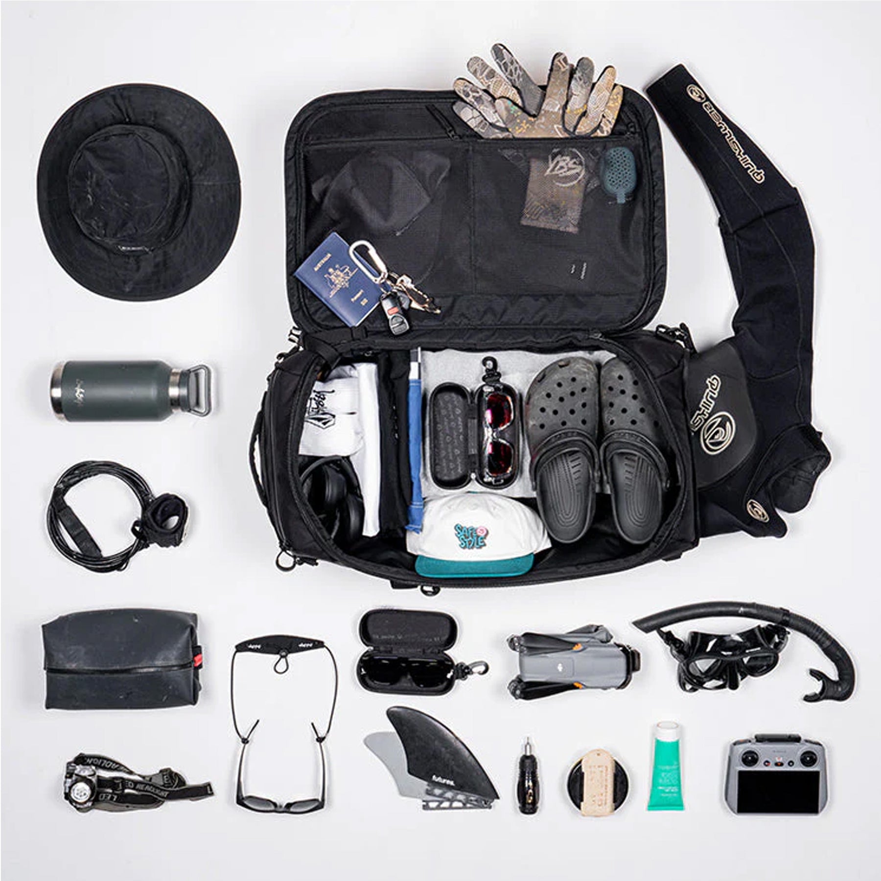 safestyle Worksite to Weekend Duffle Bag in black