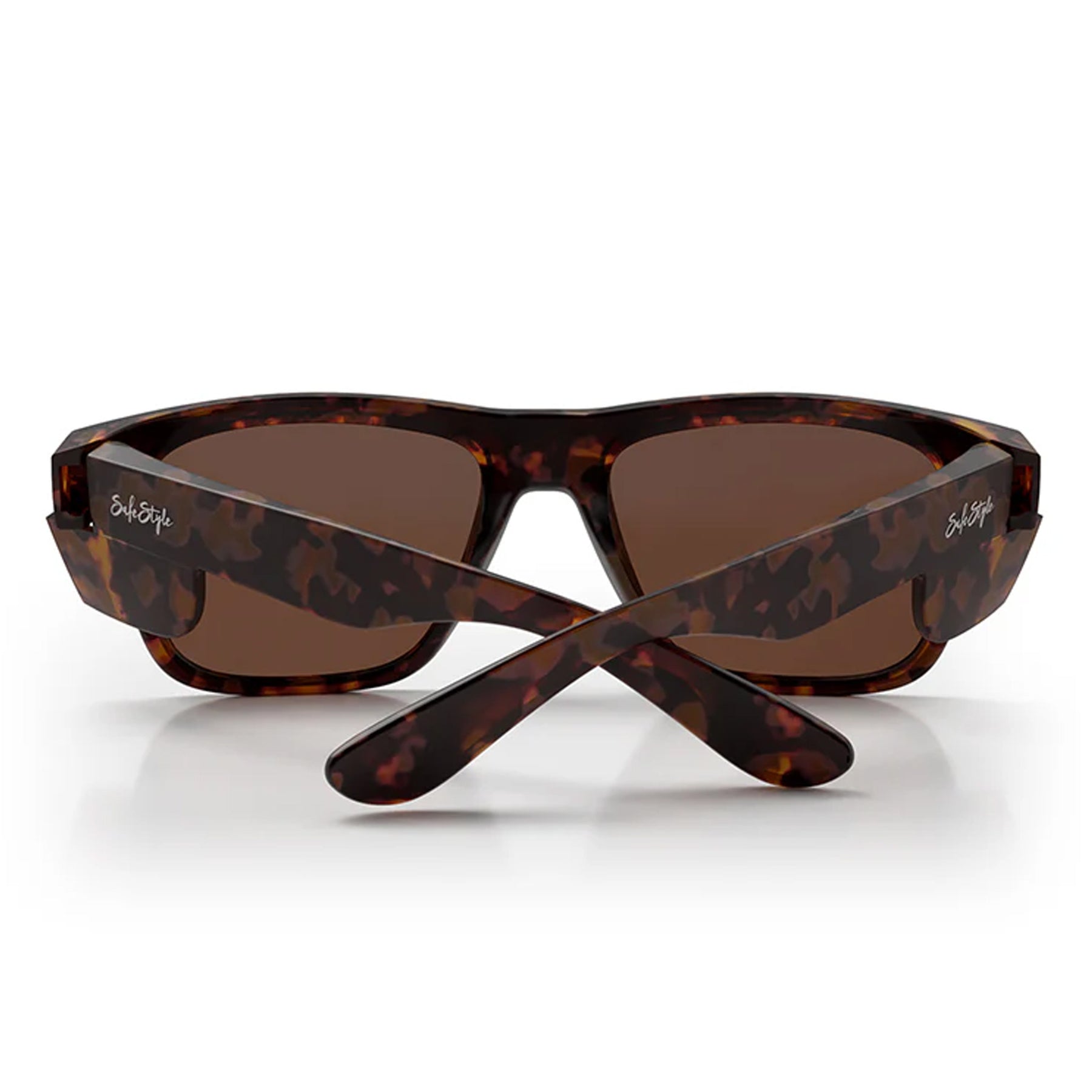 safestyle fusions matte tort frame with brown polarised lens