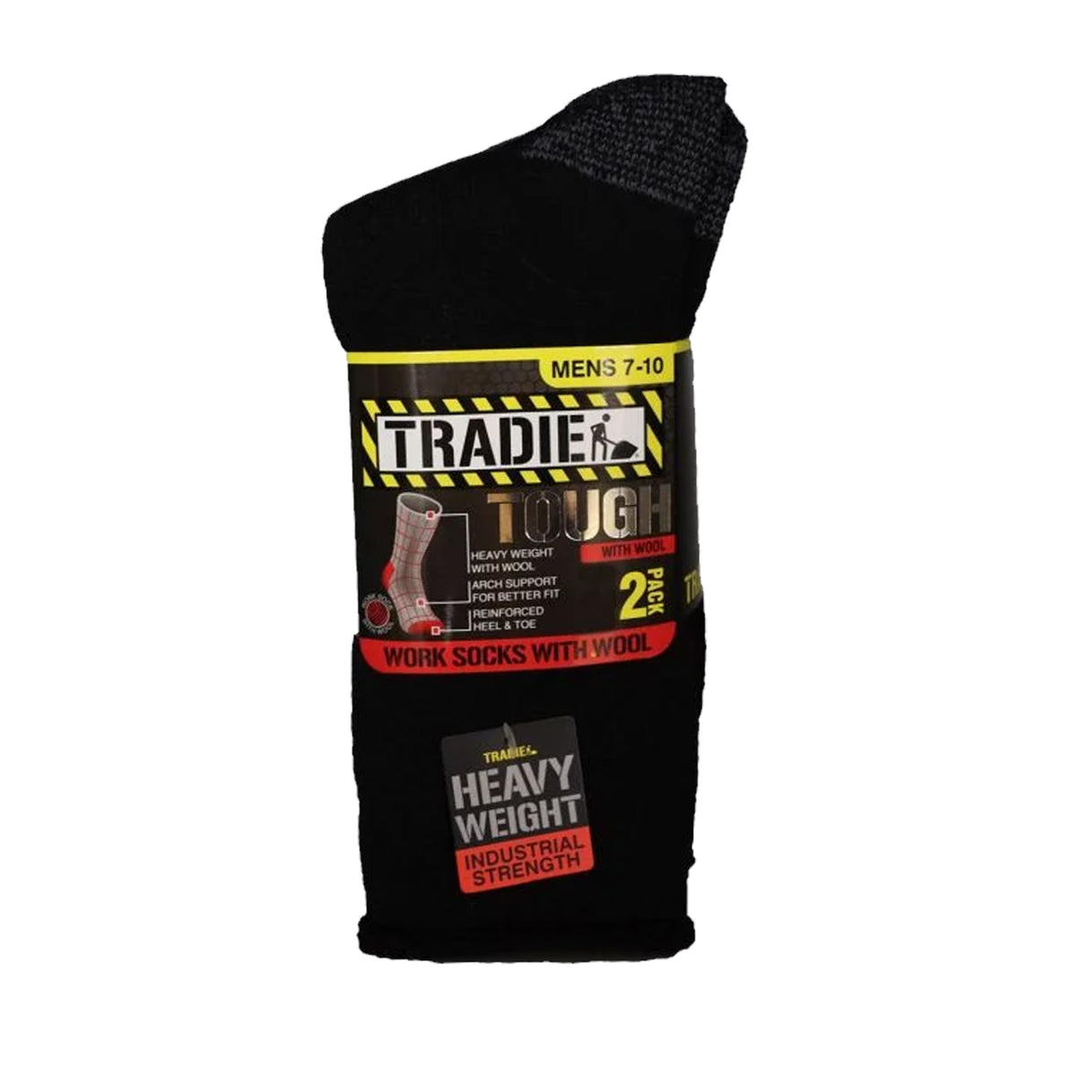 tradie wool blend work socks