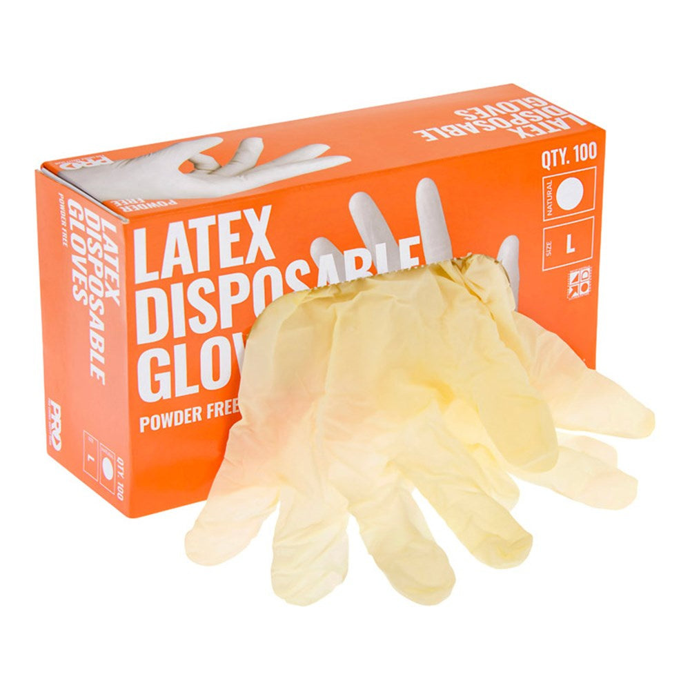 paramount safety products disposable latex powder free gloves