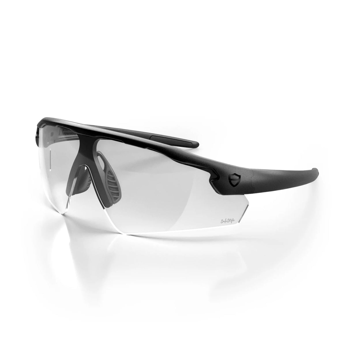 safestyle phantoms matte black frame with clear lens