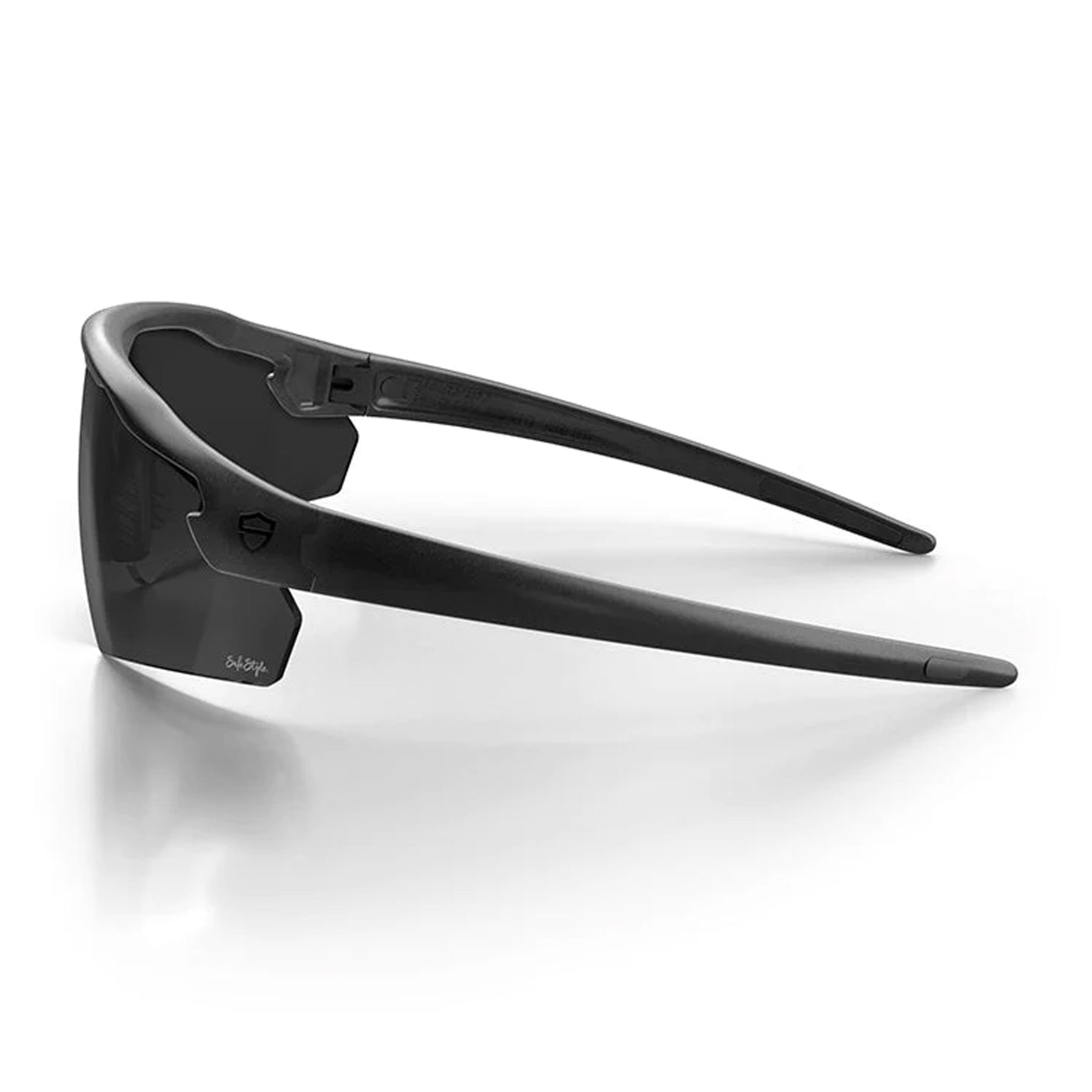 safestyle phantoms matte black frame with tinted uv400 lens