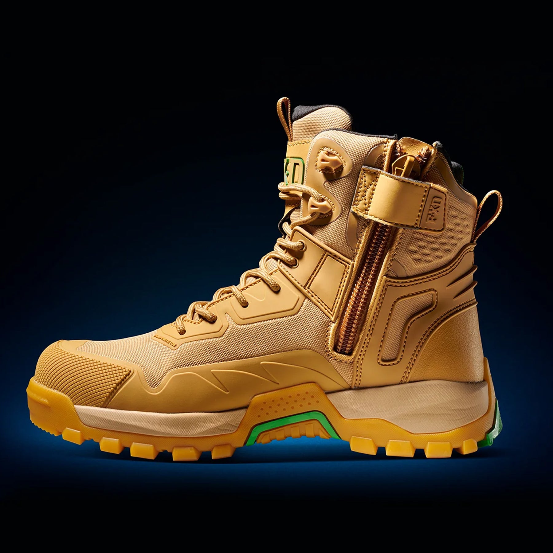 fxd dura900 nitrolite high cut work boot in wheat