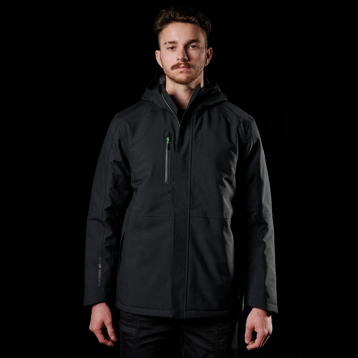 fxd insulated work jackets in black