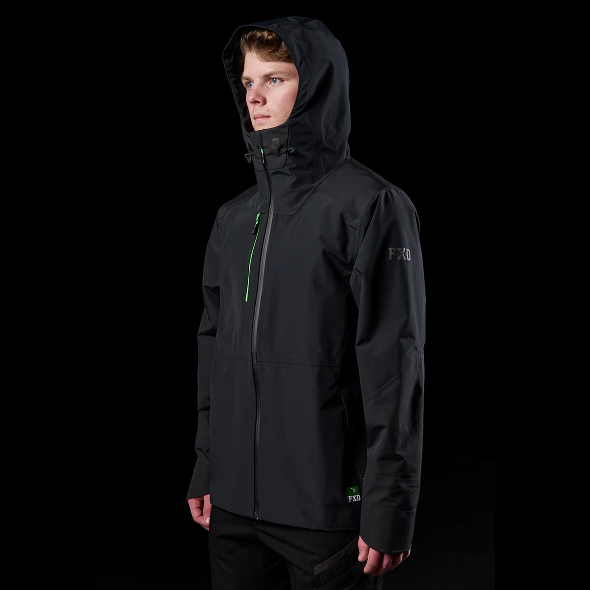 fxd three layer bonded rain jacket