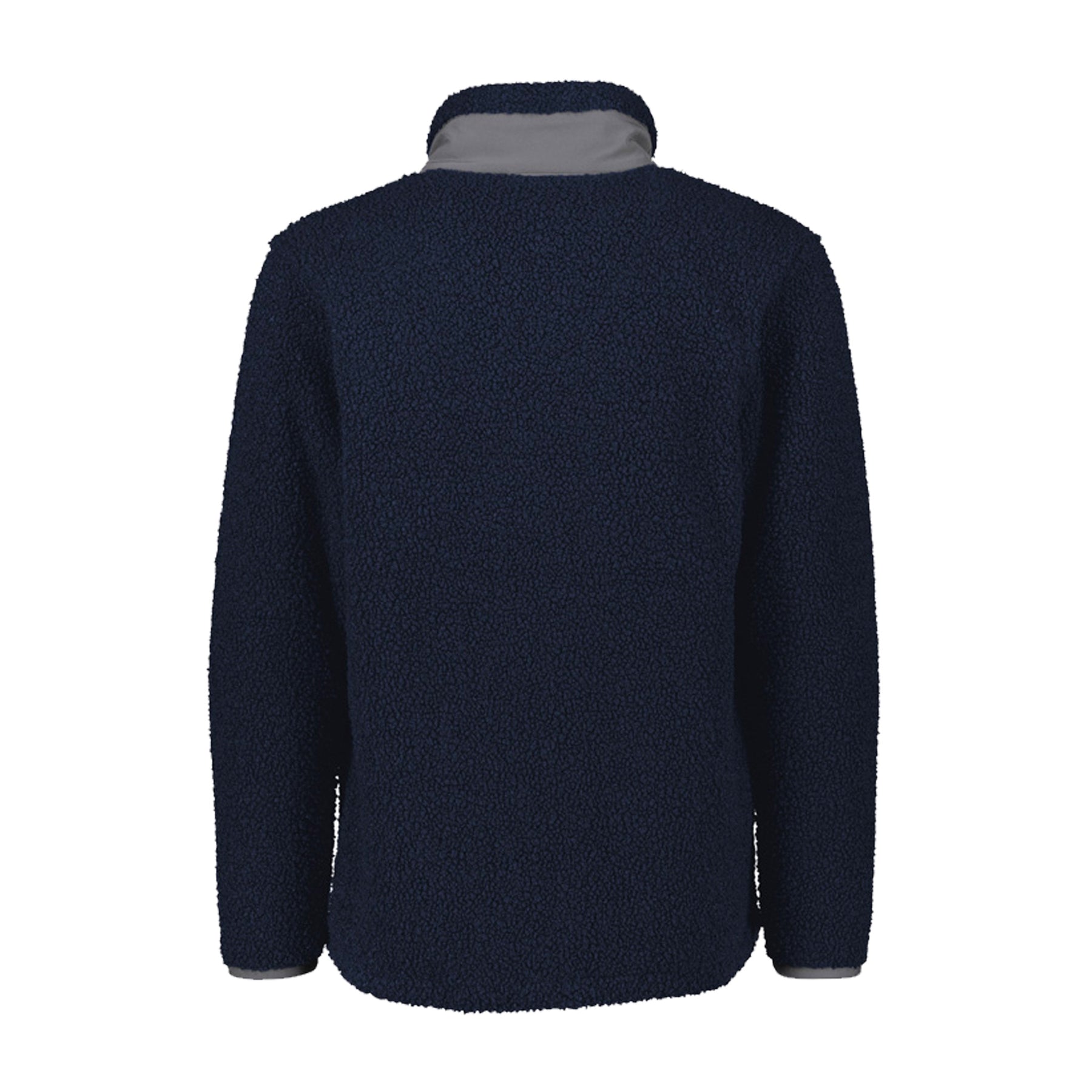 syzmik streetworx full zip sherpa fleece in navy