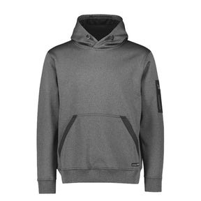 syzmik water resistant hoodie in grey