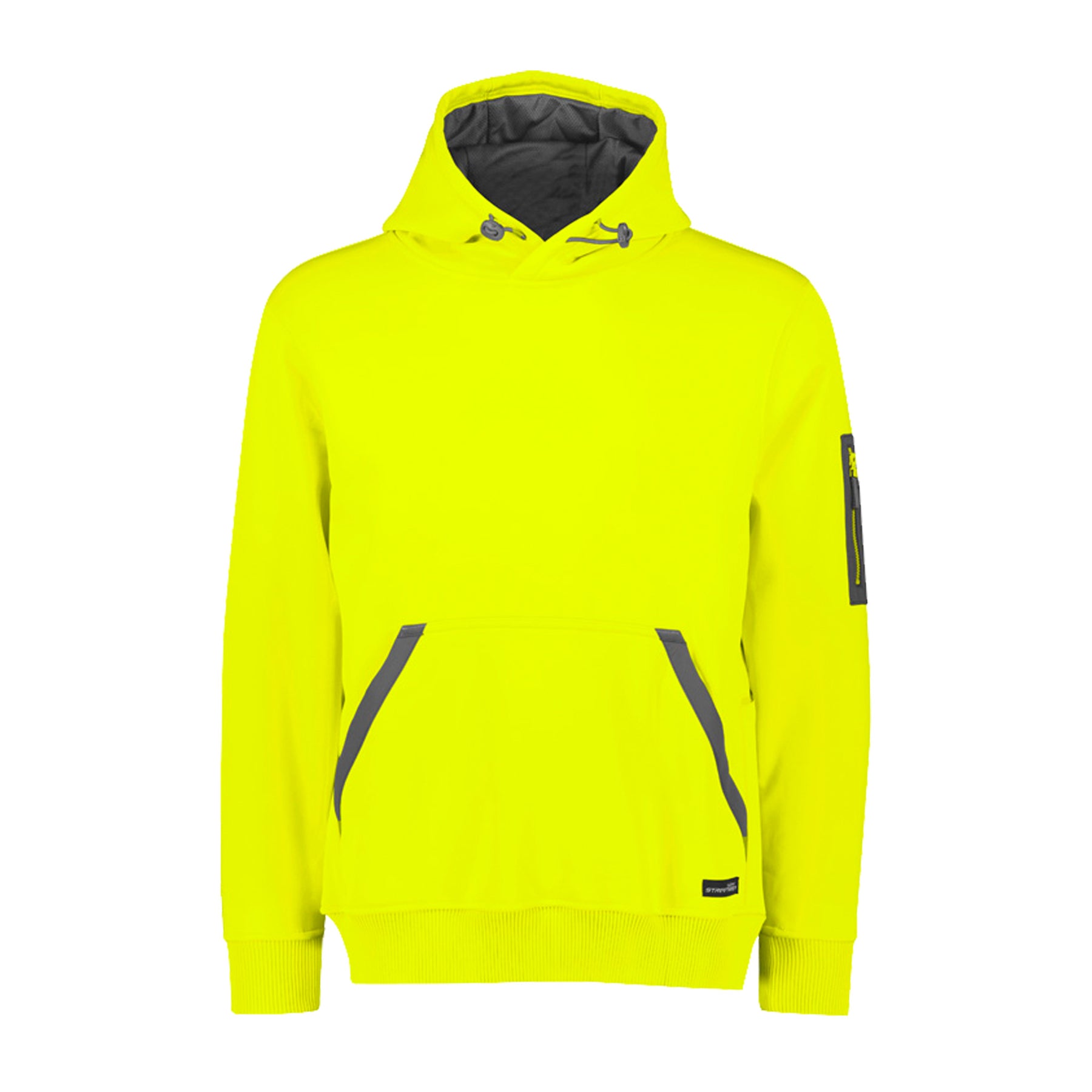 syzmik water resistant hoodie in yellow