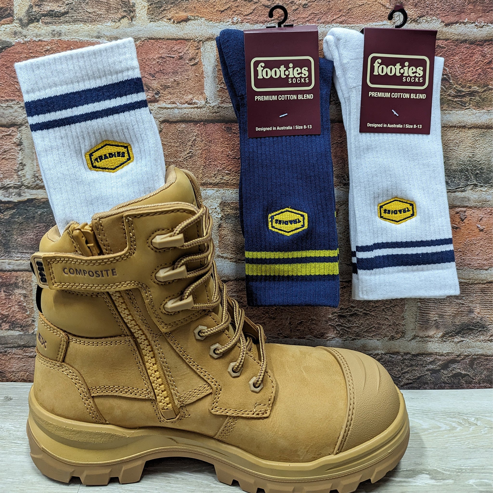 Tradie Debuts The Aussie-Est Socks Ever In New Work Featuring
