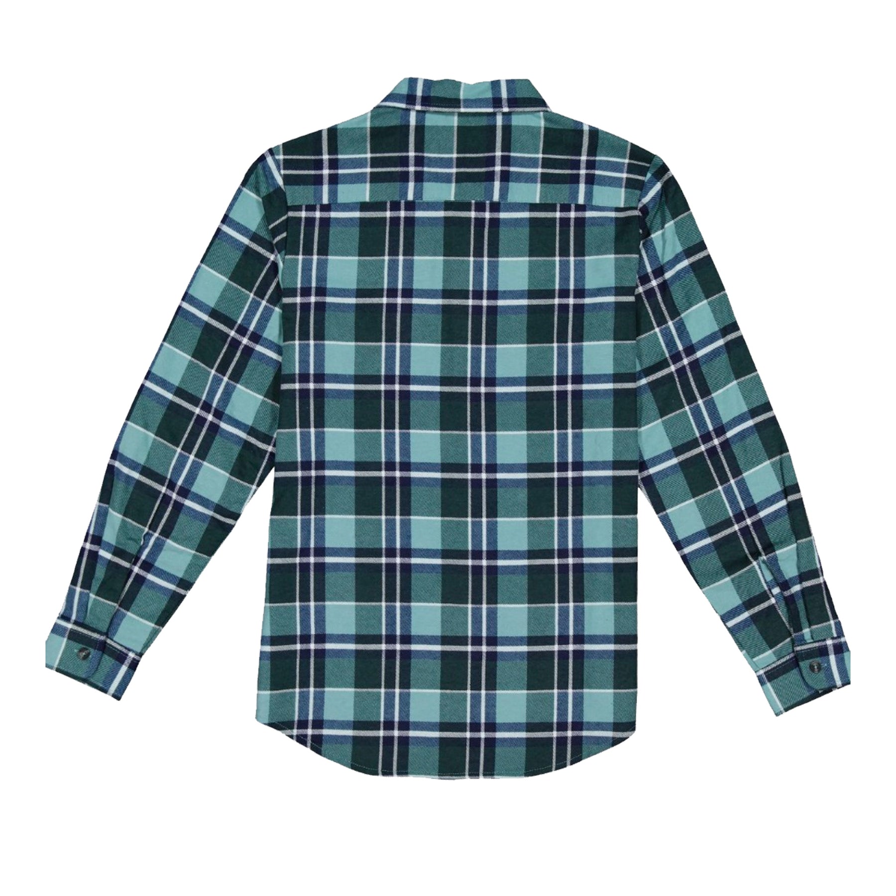 swanndri kids egmont half packet shirt in sage