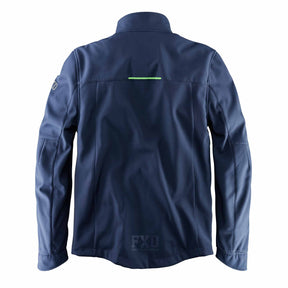 fxd soft shell work jacket in navy