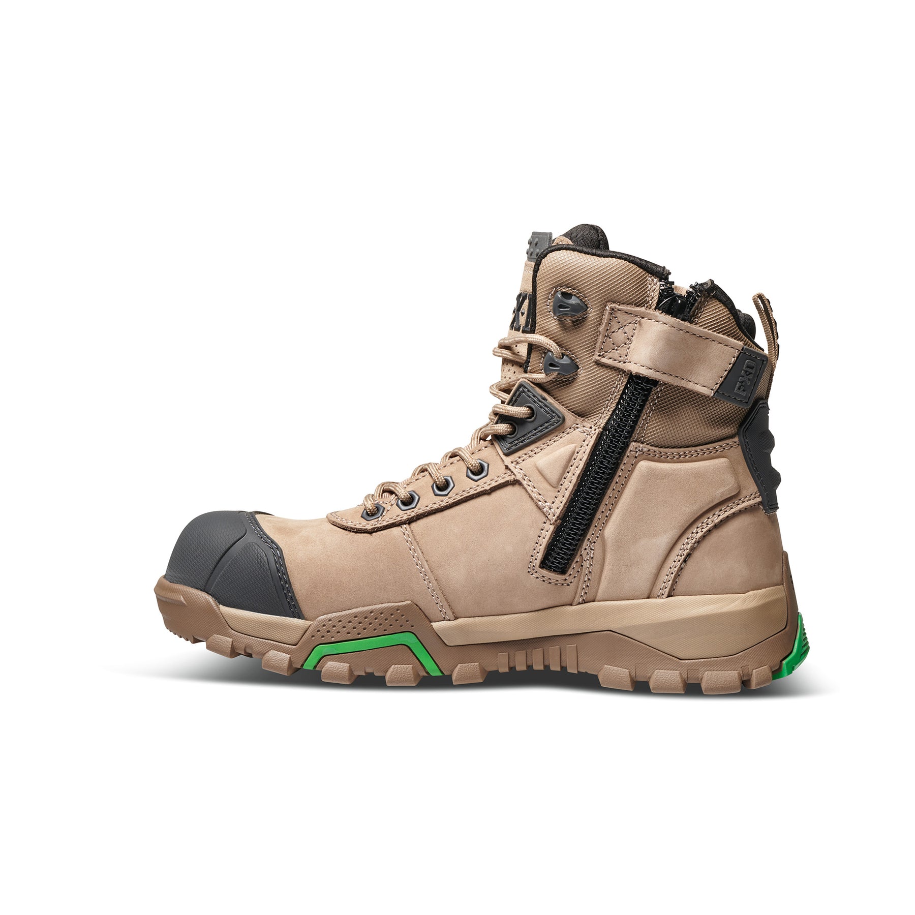 fxd nitrolite high cut work boot in stone