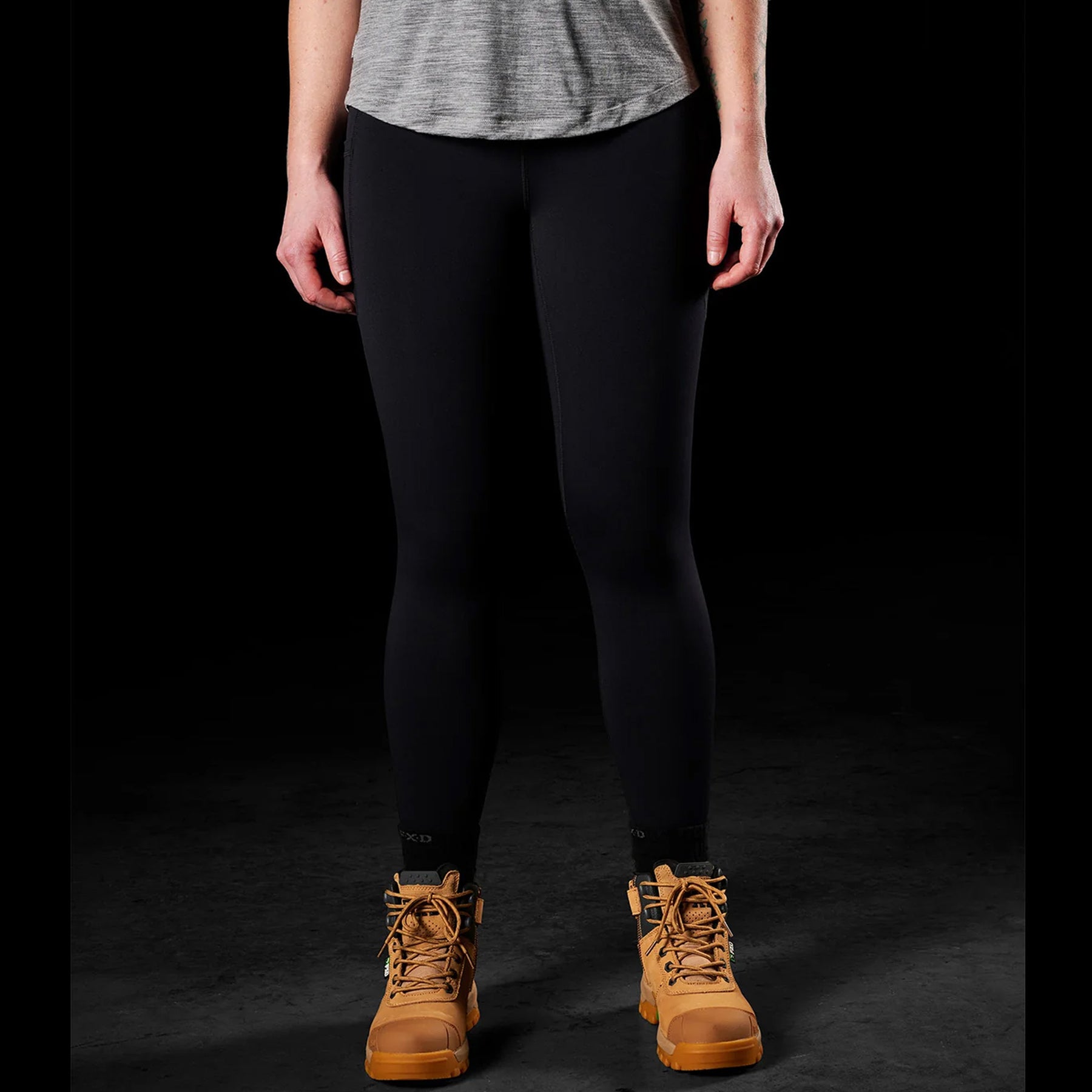 fxd ladies work leggings in black