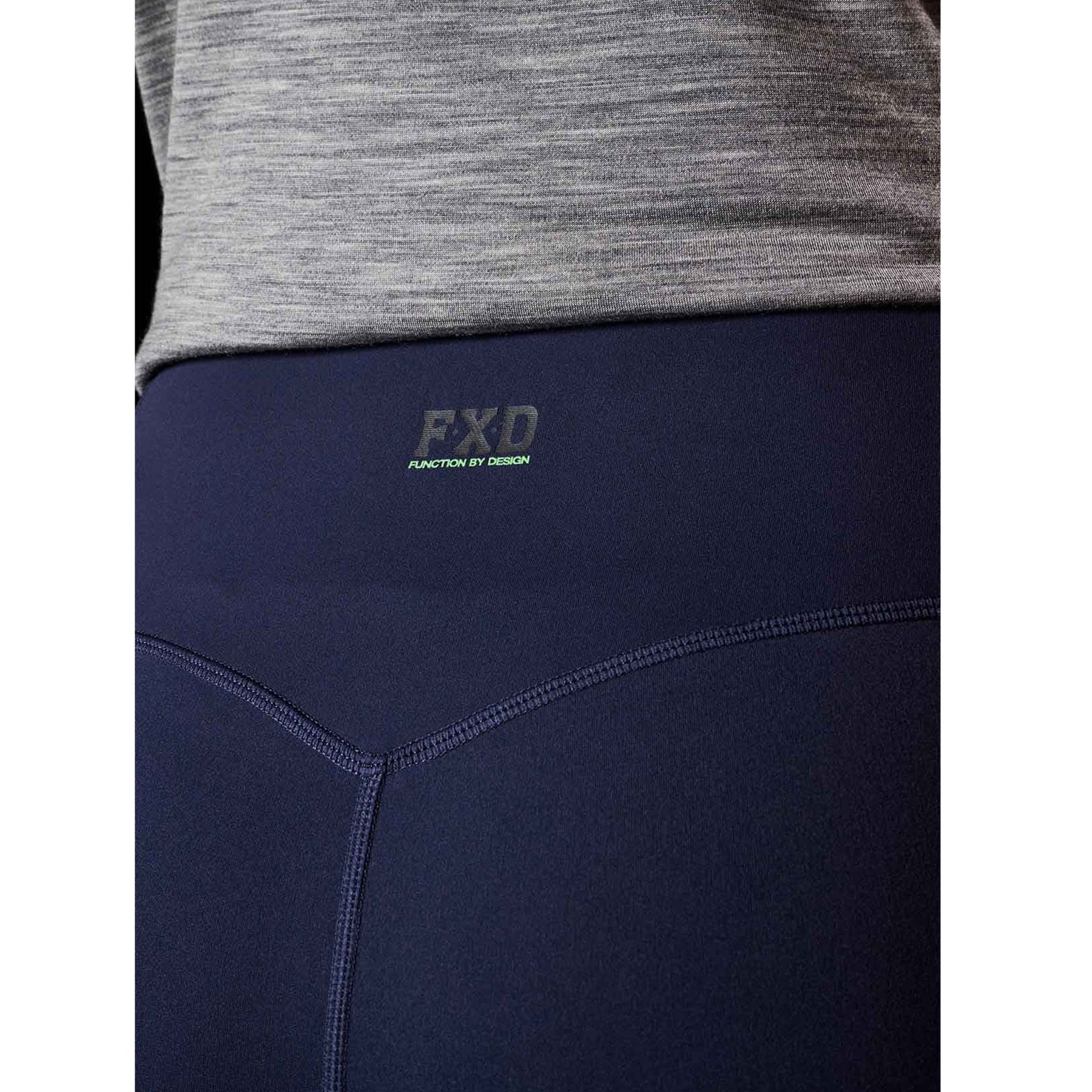 fxd ladies work leggins in navy