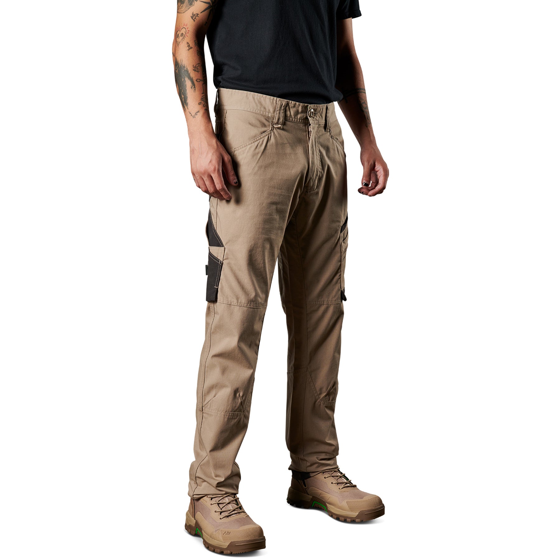 fxd stretch ripstop work pant in khaki