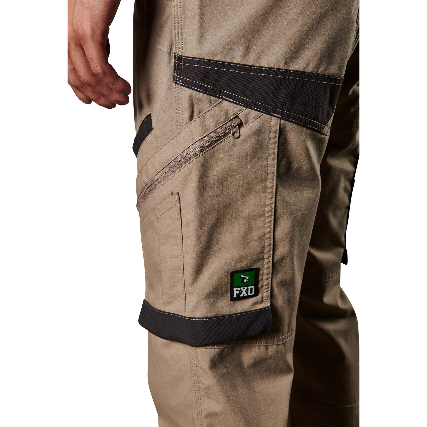 fxd stretch ripstop work pant in khaki