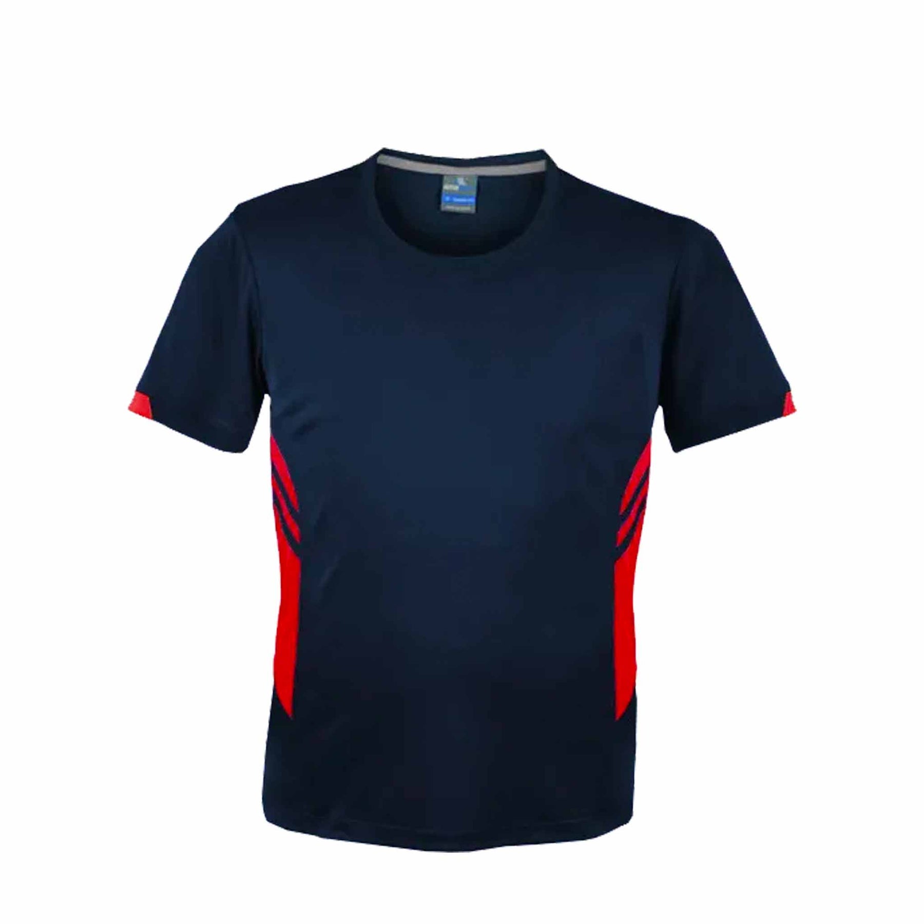 aussie pacific tasman tee in navy red