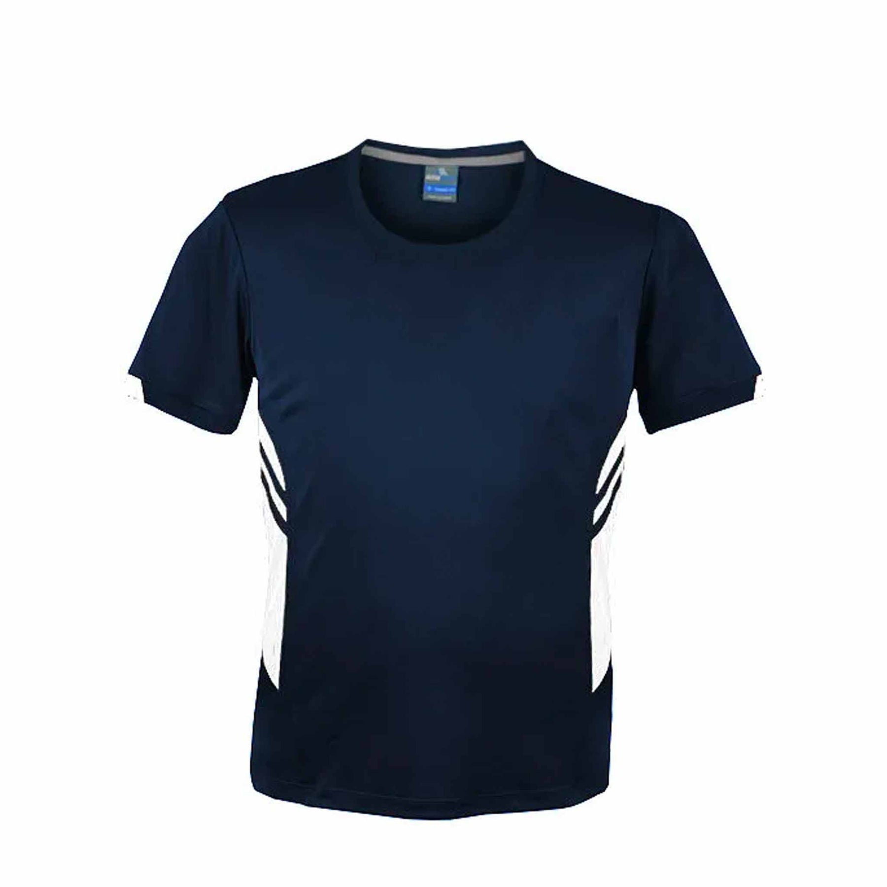 aussie pacific tasman tee in navy white