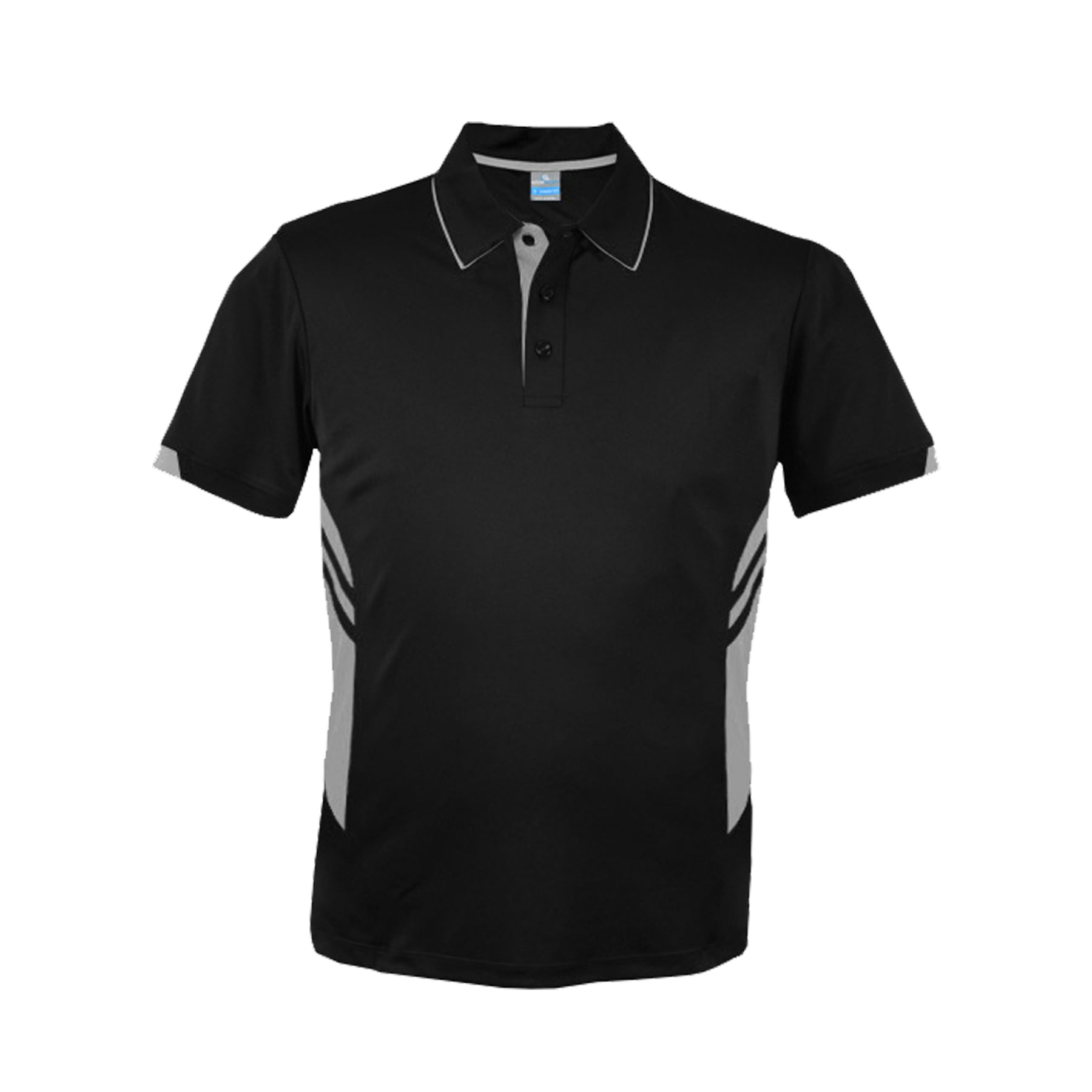 mens tasman polo in black ashe