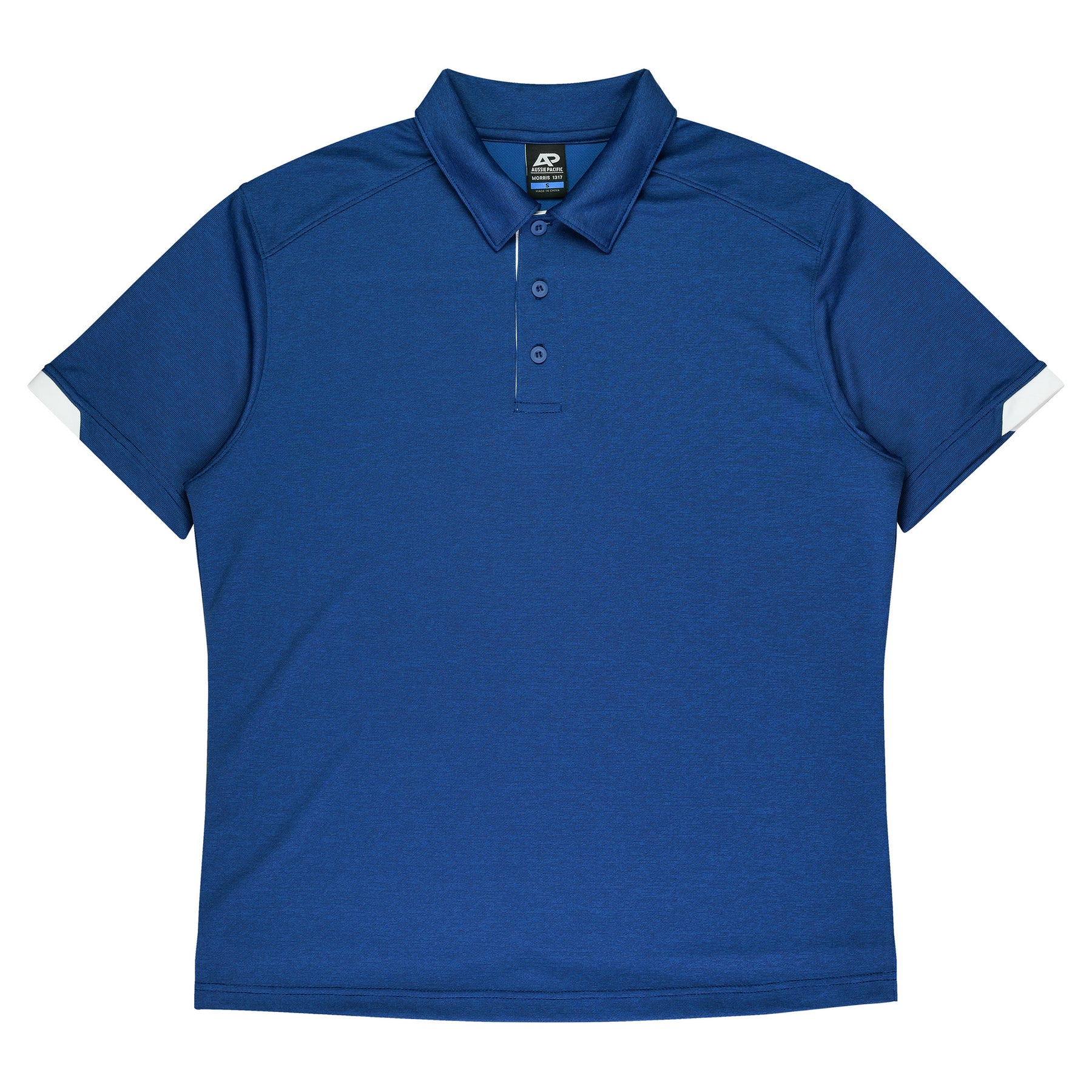 aussie pacific morris mens polo in navy white