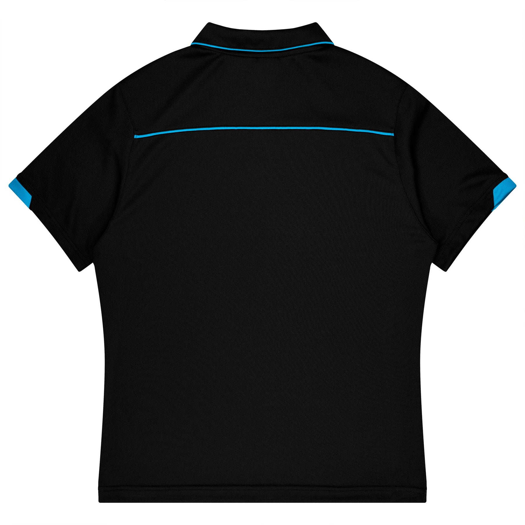 aussie pacific currumbin mens polos in black cyan