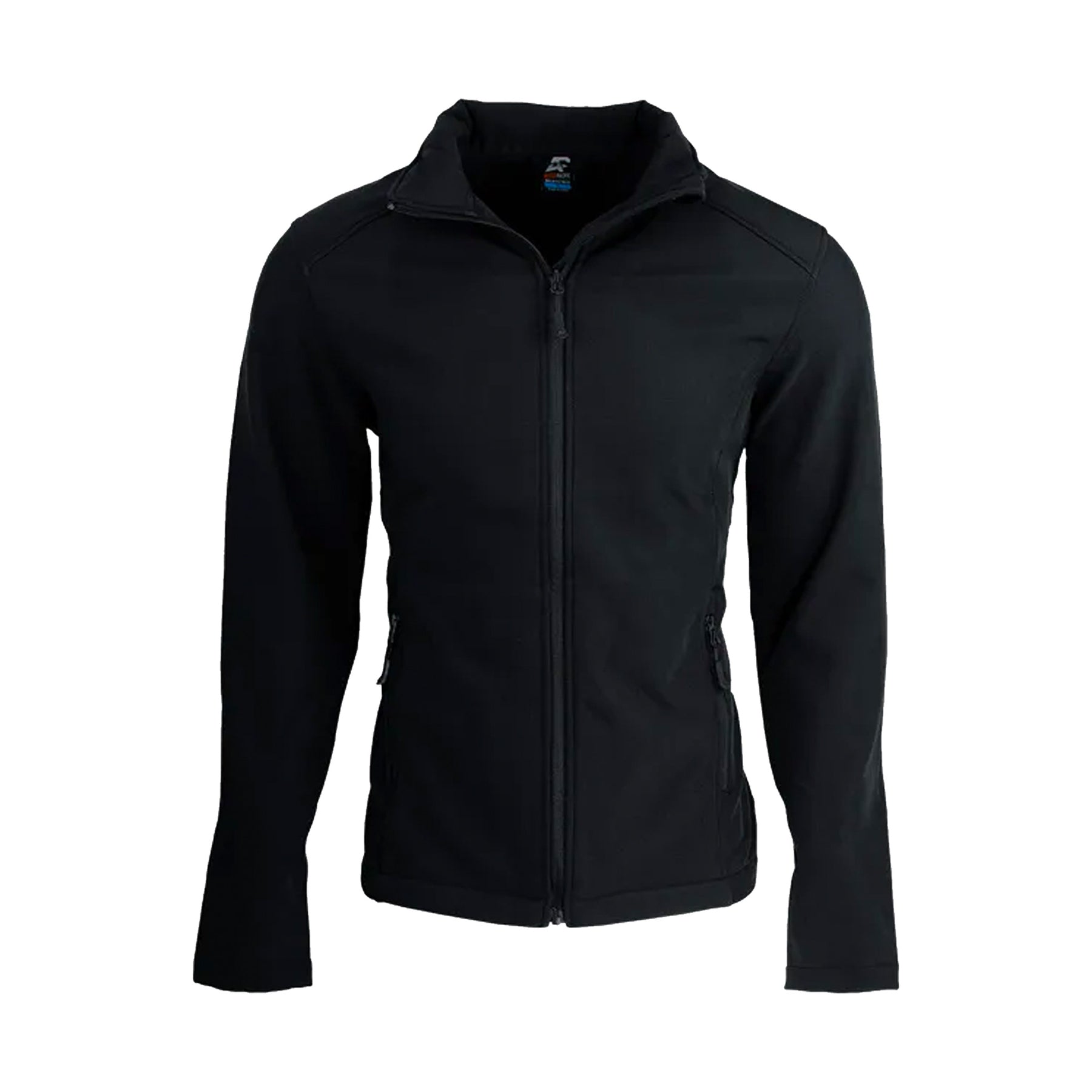 selwyn softshell jacket in black