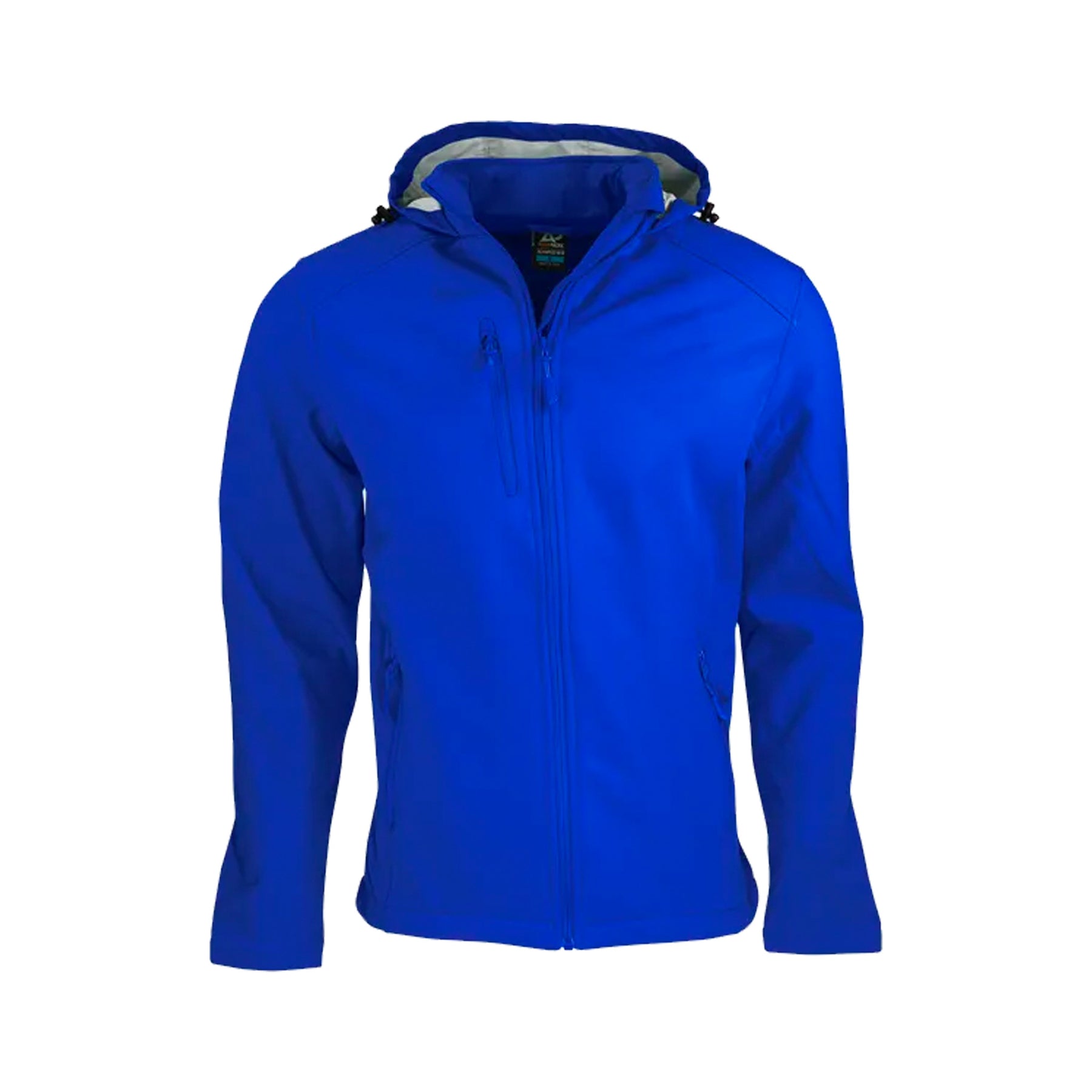 olympus softshell jacket in royal