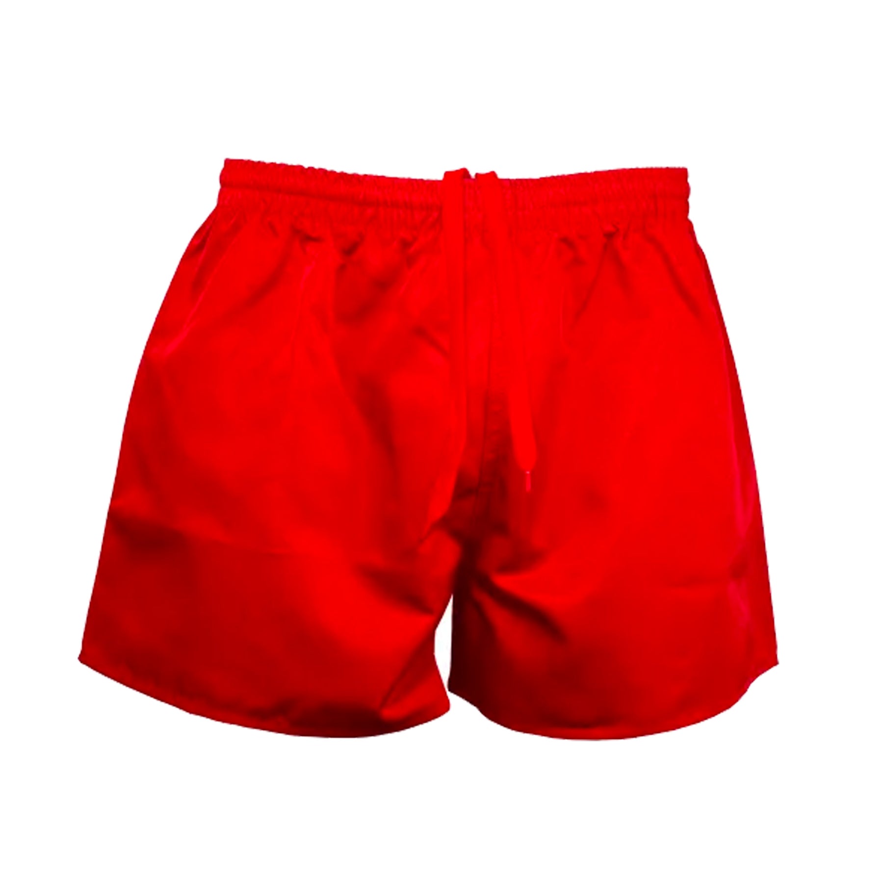 aussie pacific rugby mens shorts in red