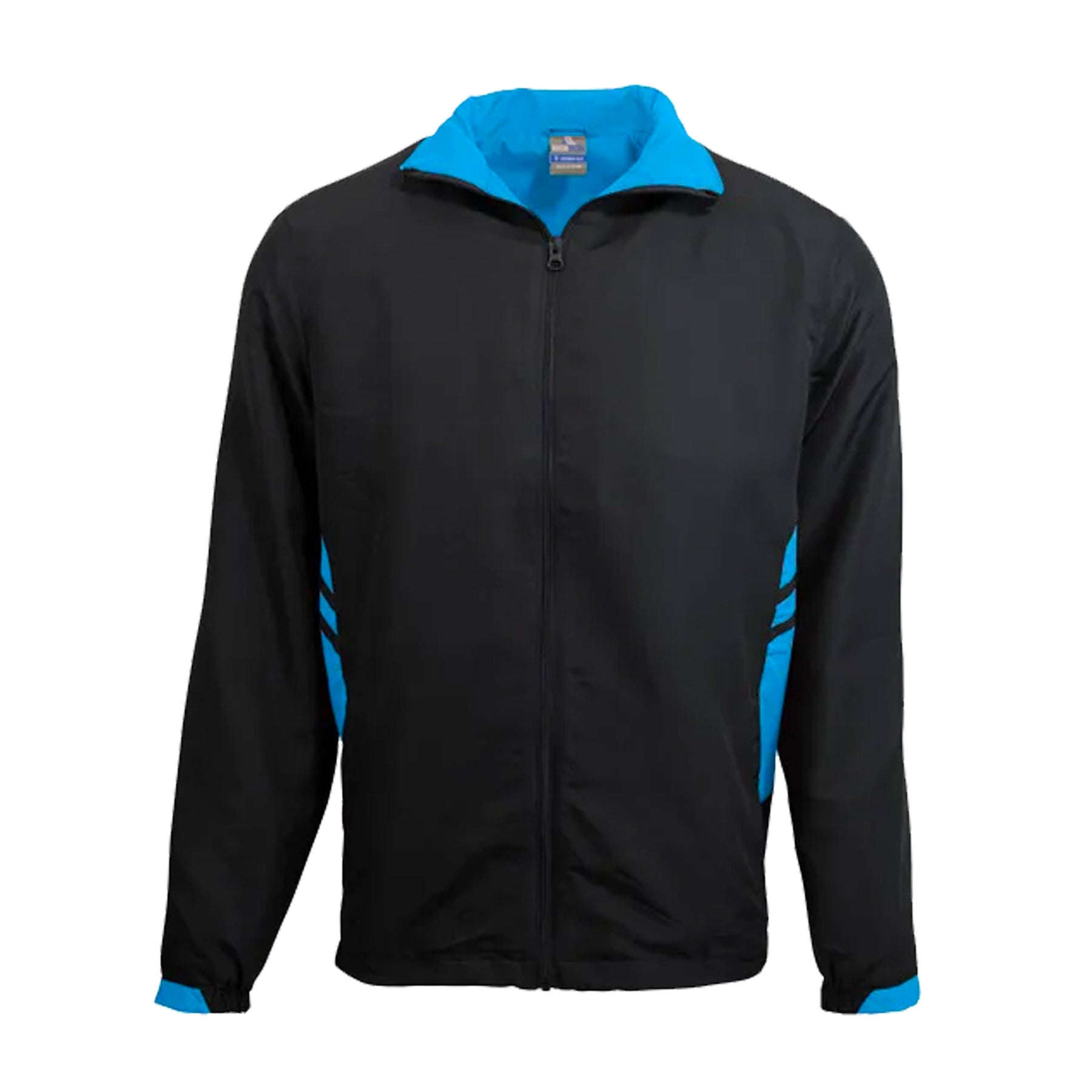 aussie pacific tasman track tops in black cyan