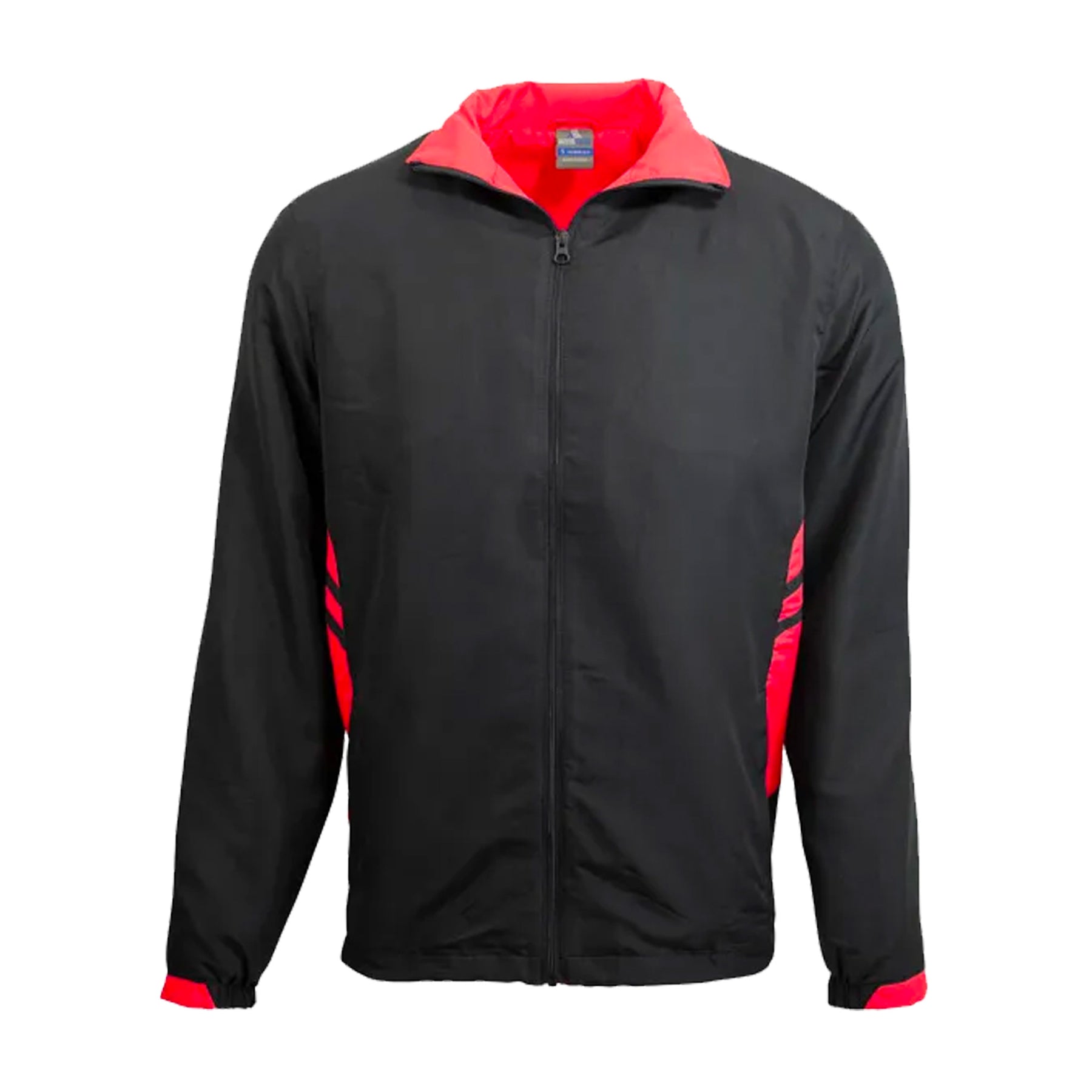 aussie pacific tasman track tops in black red