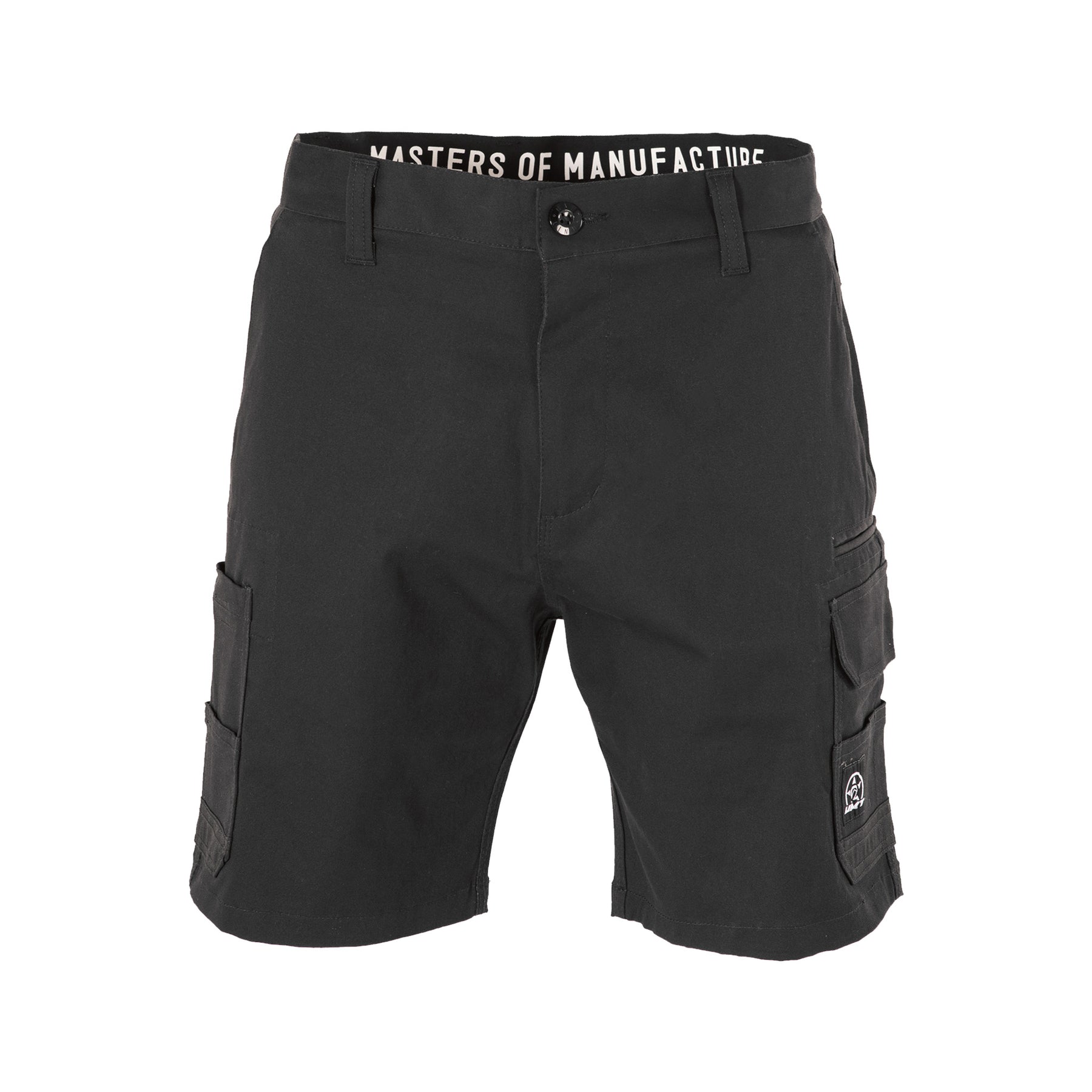 unit workwear demolition work short in black