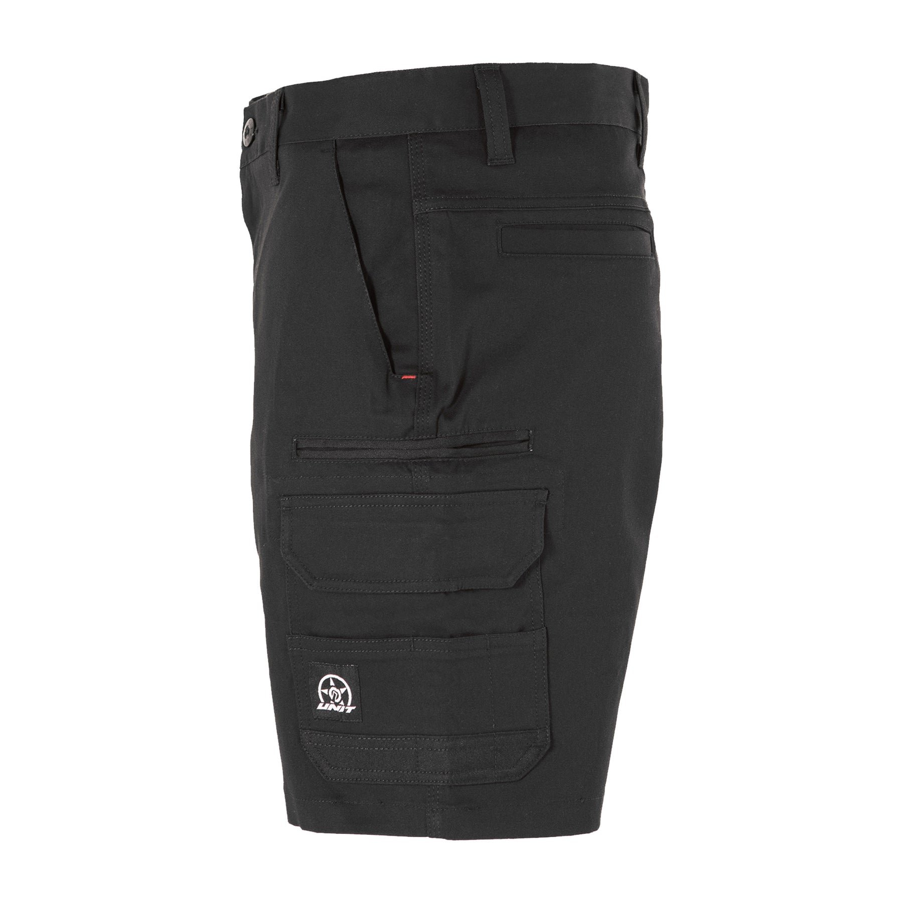 unit workwear demolition work short in black