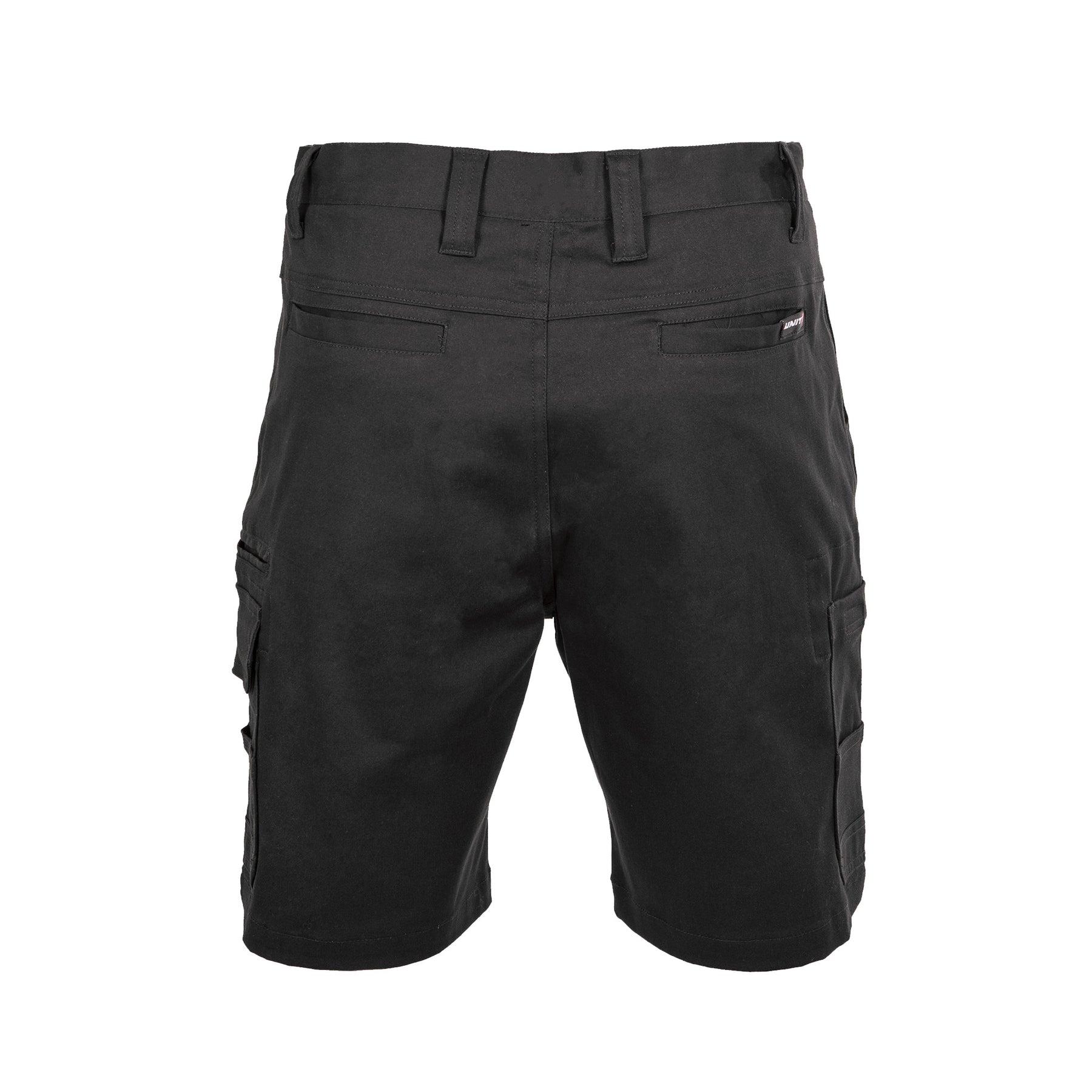 unit workwear demolition work short in black