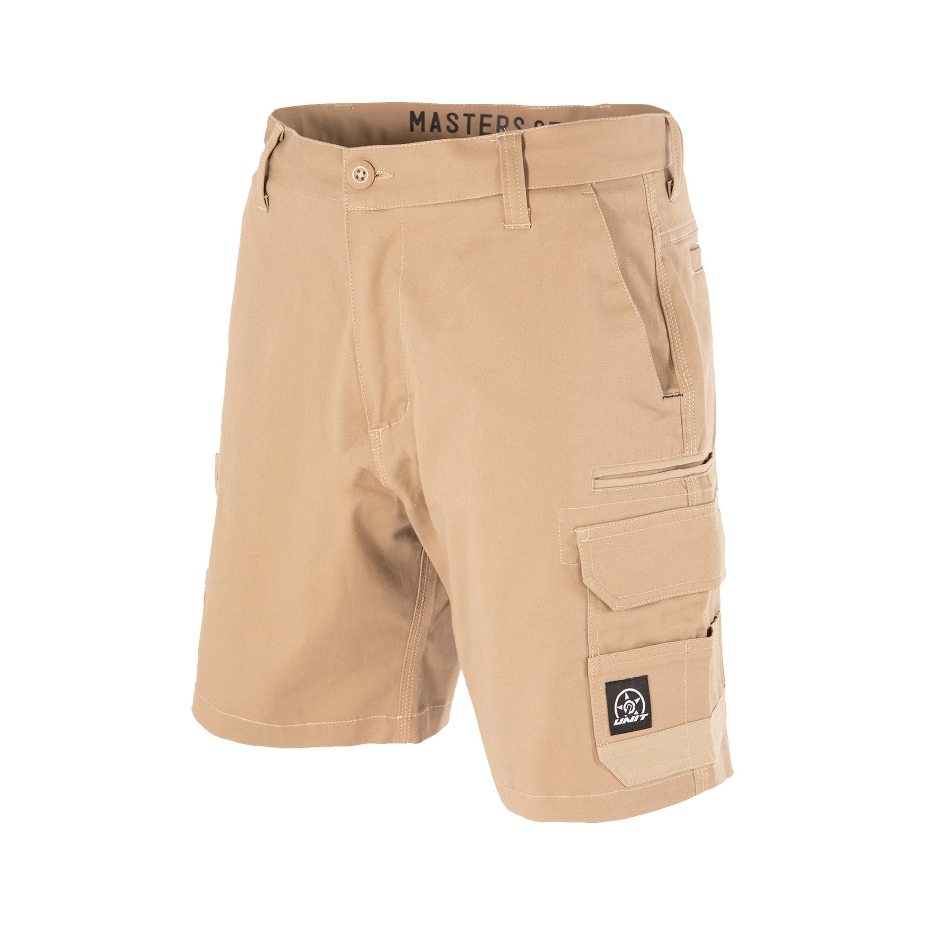 unit workwear demolition work short in khaki