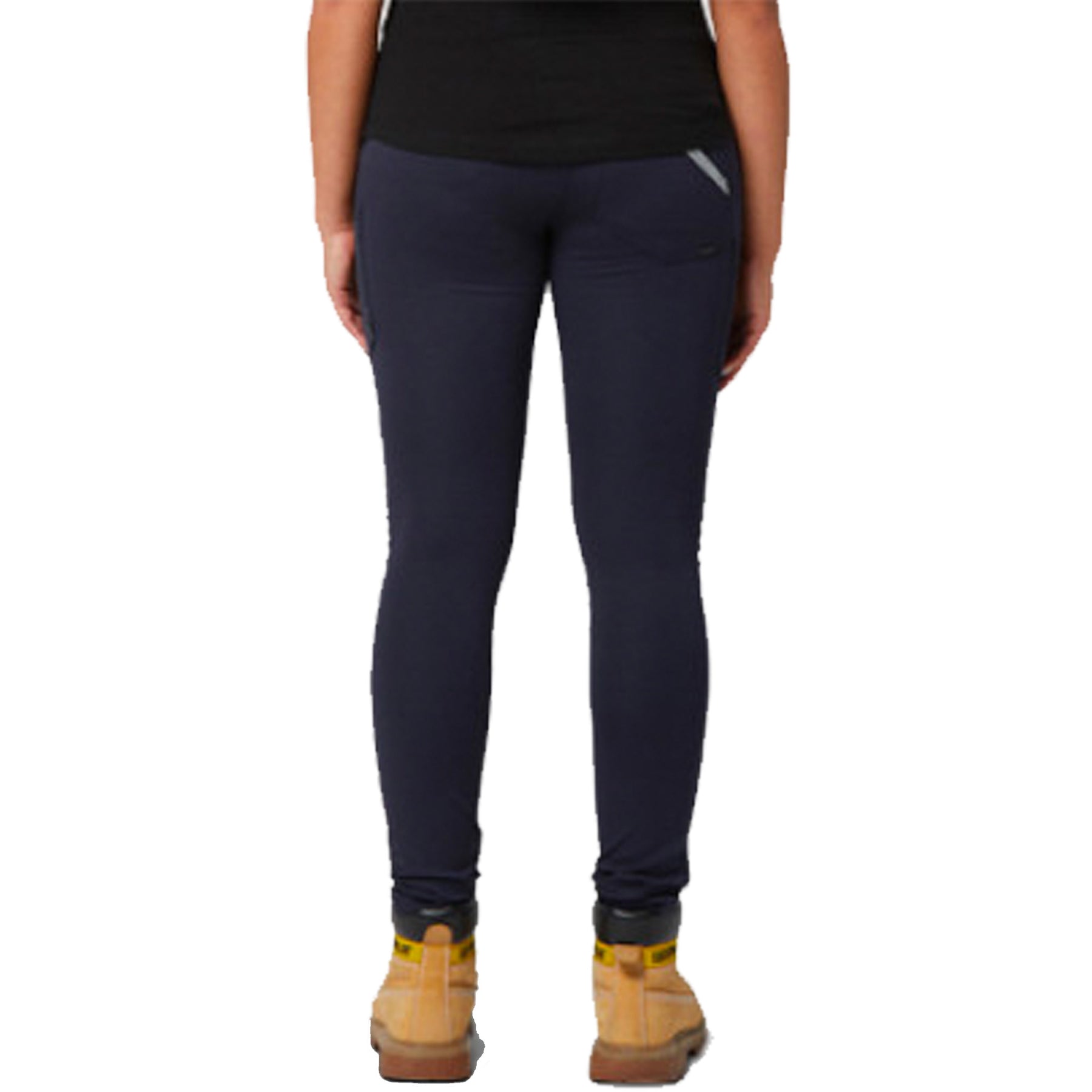 cat workwear ladies work stretch legging in navy