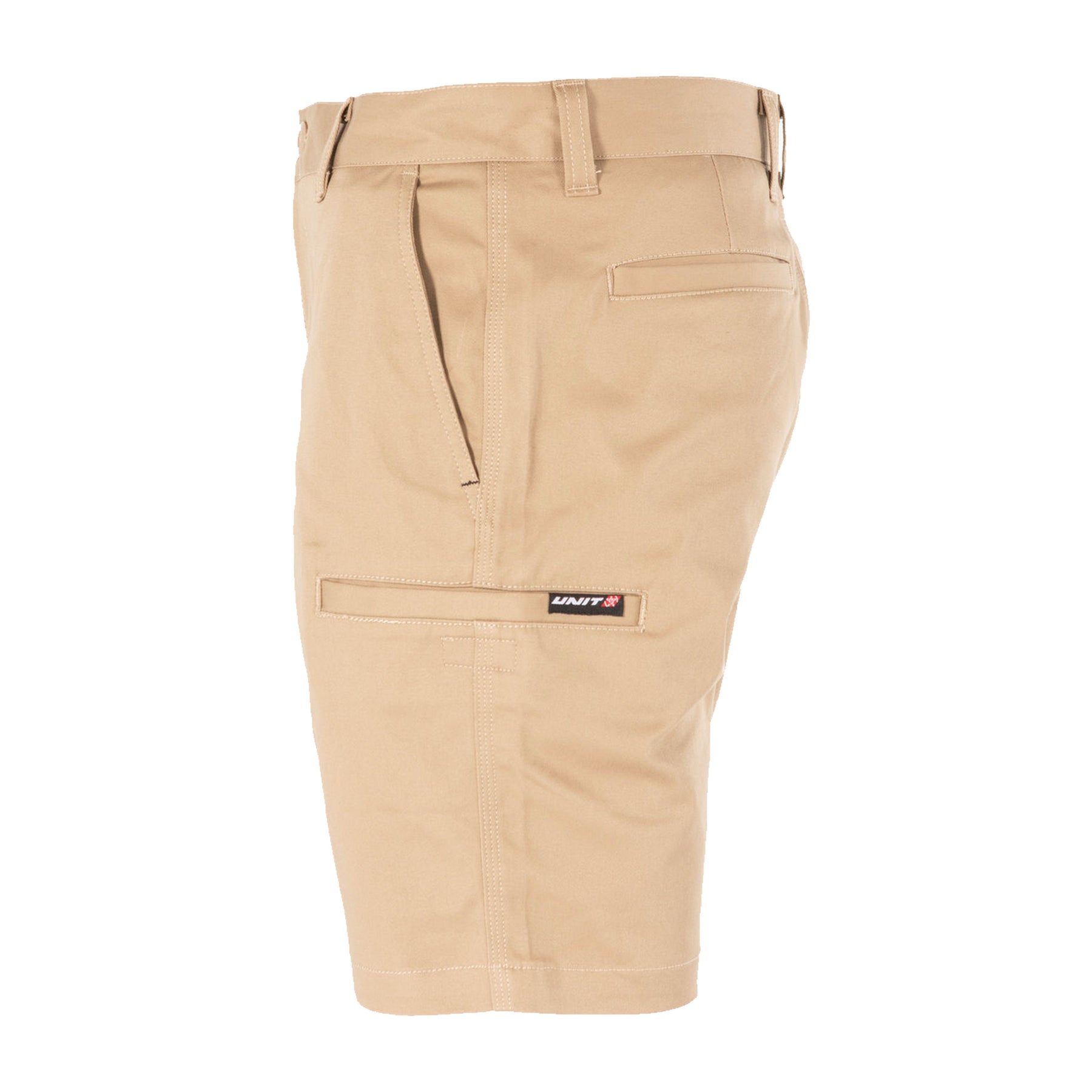 unit workwear ignition work short in khaki