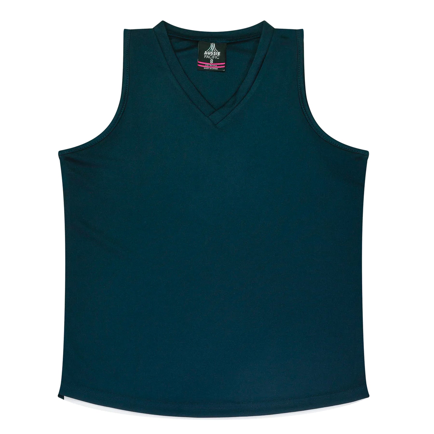 aussie pacific botany ladies singlets in navy