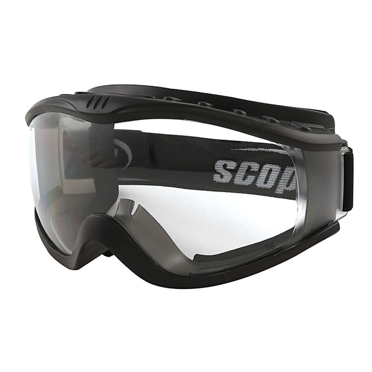 scope optics goggles with clear lens