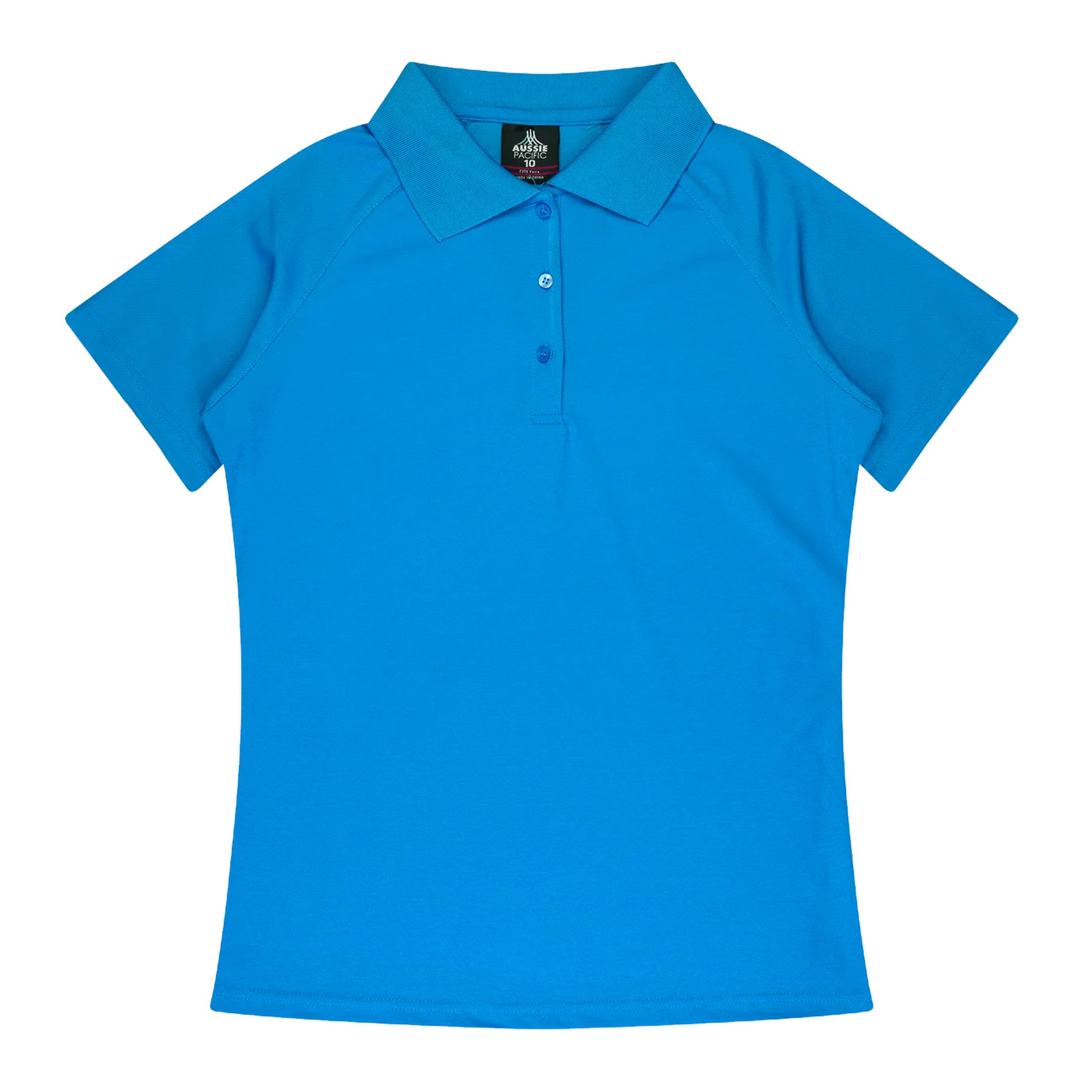 keira ladies polo in pacific blue