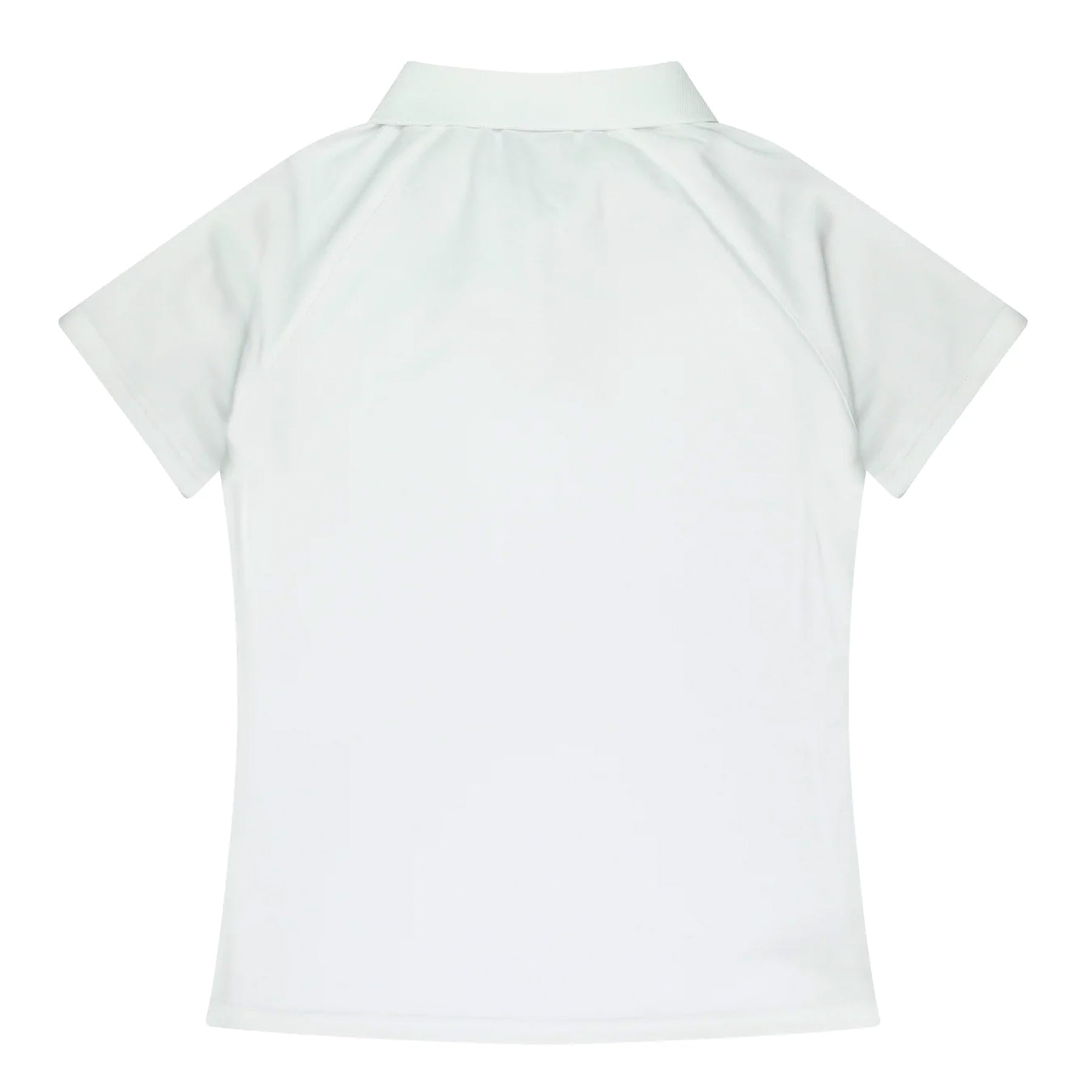 keira ladies polo in white